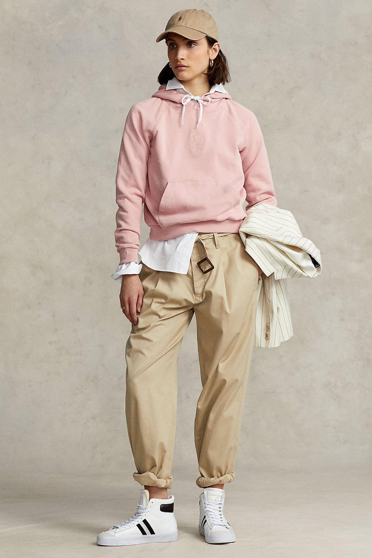 Polo Ralph Lauren Big Pony Logolu Kapüşonlu Sweatshirt-Libas Trendy Fashion Store