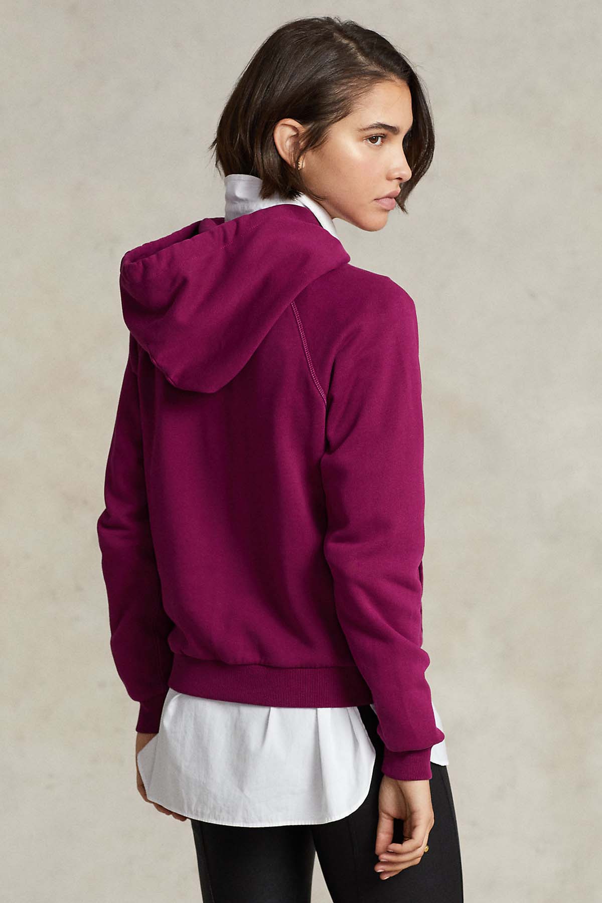 Polo Ralph Lauren Deri Big Pony Logolu Kapüşonlu Sweatshirt-Libas Trendy Fashion Store