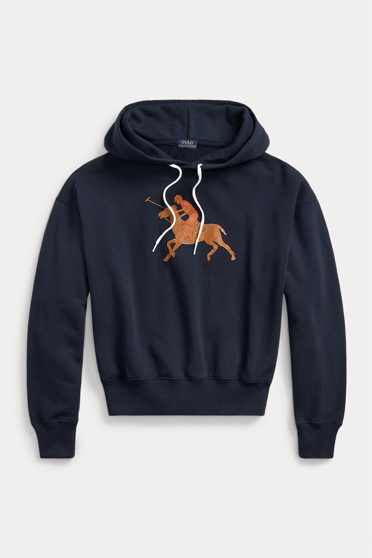 Polo Ralph Lauren Deri Big Pony Logolu Kapüşonlu Sweatshirt-Libas Trendy Fashion Store