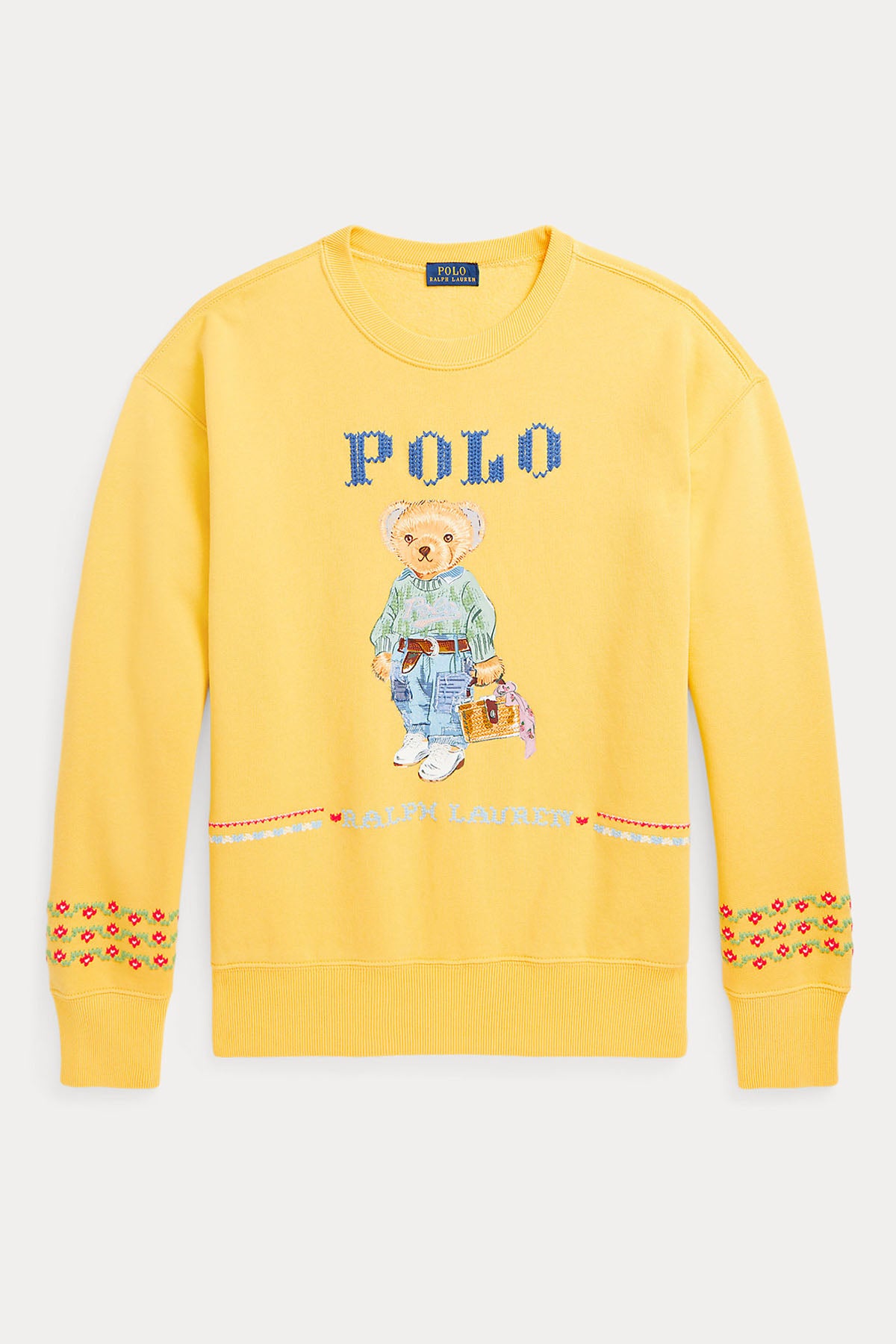 Polo Ralph Lauren İçi Polarlı Polo Bear Sweatshirt-Libas Trendy Fashion Store