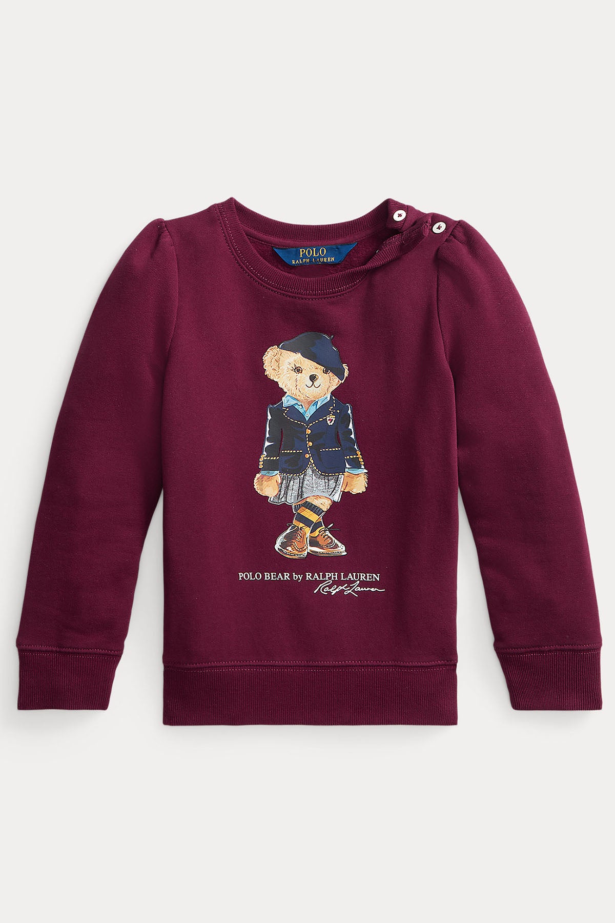 Polo Ralph Lauren Kids 5-6 Yaş Kız Çocuk Polo Bear Sweatshirt-Libas Trendy Fashion Store