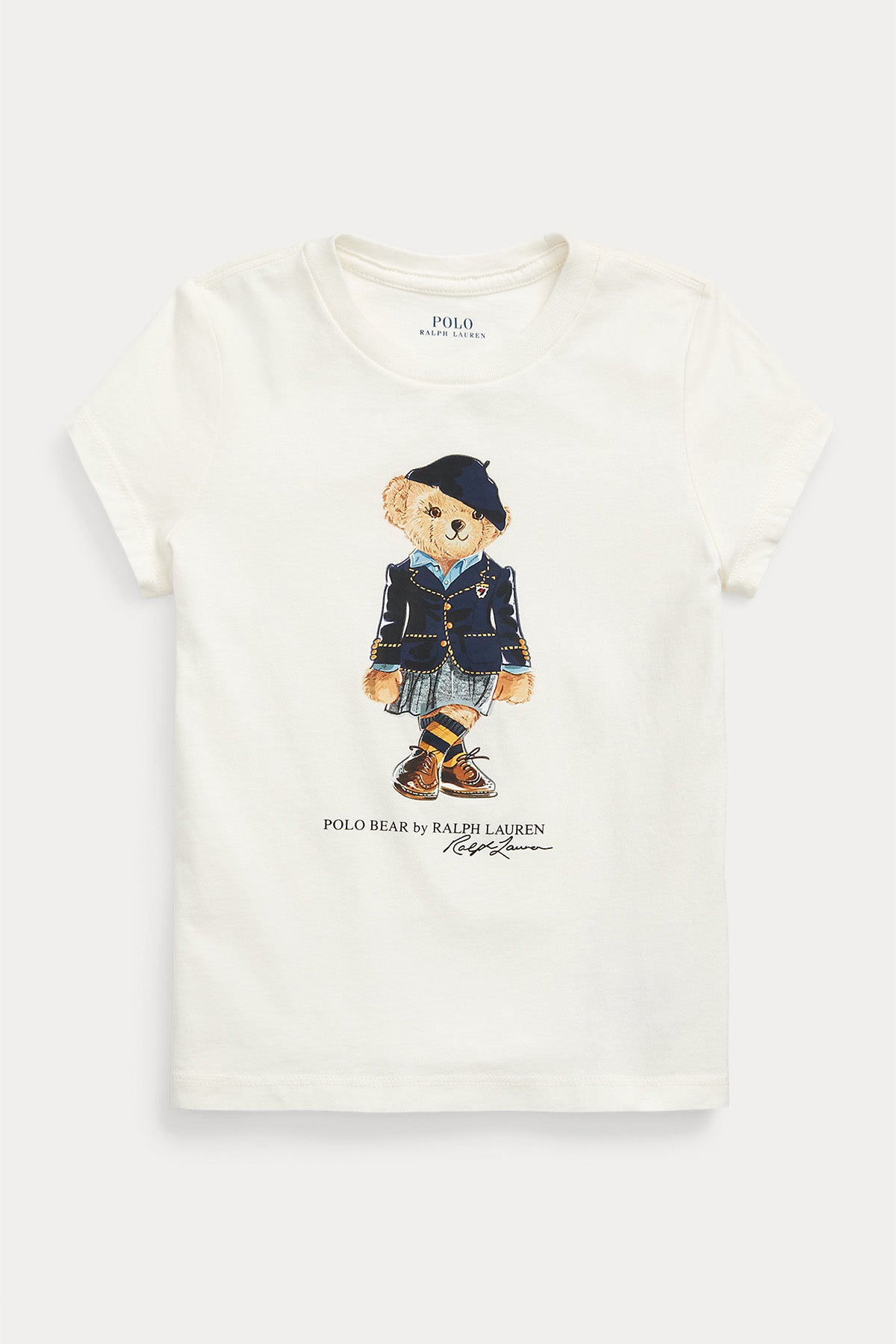 Polo Ralph Lauren Kids 3 Yaş Kız Çocuk Polo Bear T-shirt-Libas Trendy Fashion Store
