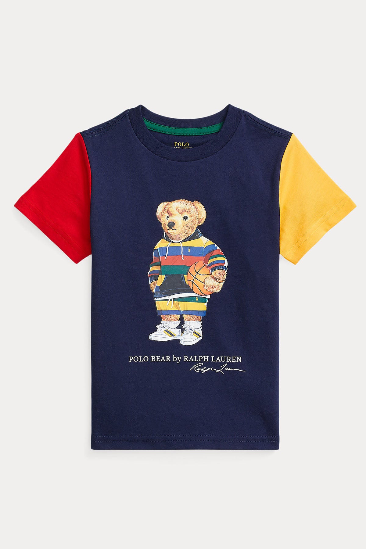 Polo Ralph Lauren Kids 5-6 Yaş Erkek Çocuk Polo Bear T-shirt-Libas Trendy Fashion Store