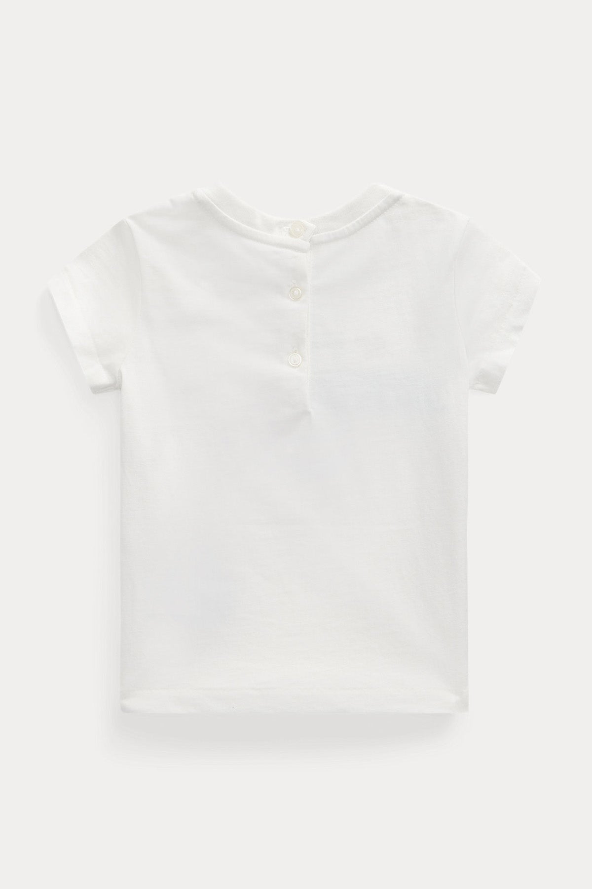 Polo Ralph Lauren Kids 12-18 Aylık Kız Bebek Polo Bear T-shirt-Libas Trendy Fashion Store