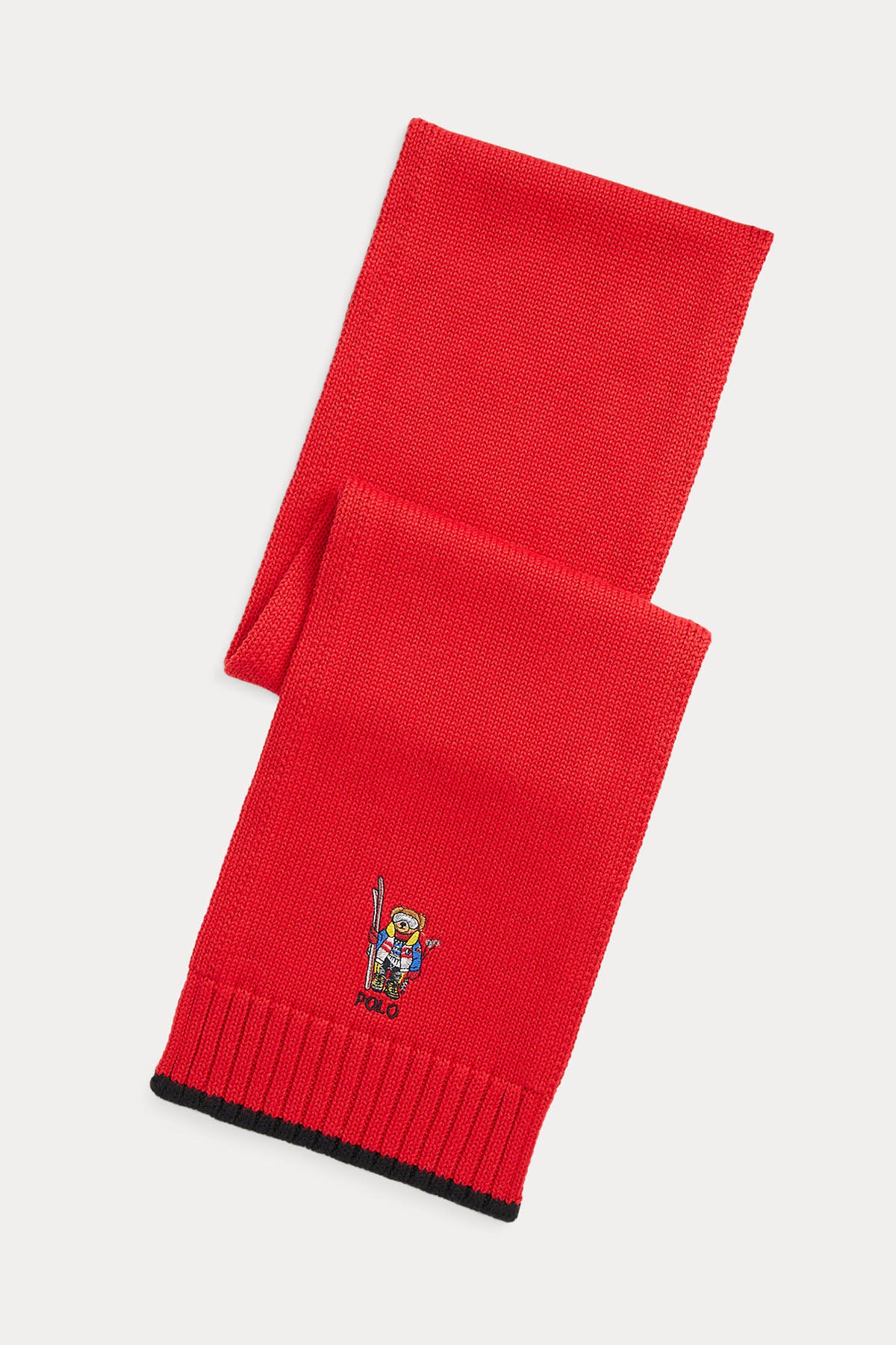 Polo Ralph Lauren Kids 8-20 Yaş Unisex Çocuk Polo Bear Örgü Atkı-Libas Trendy Fashion Store