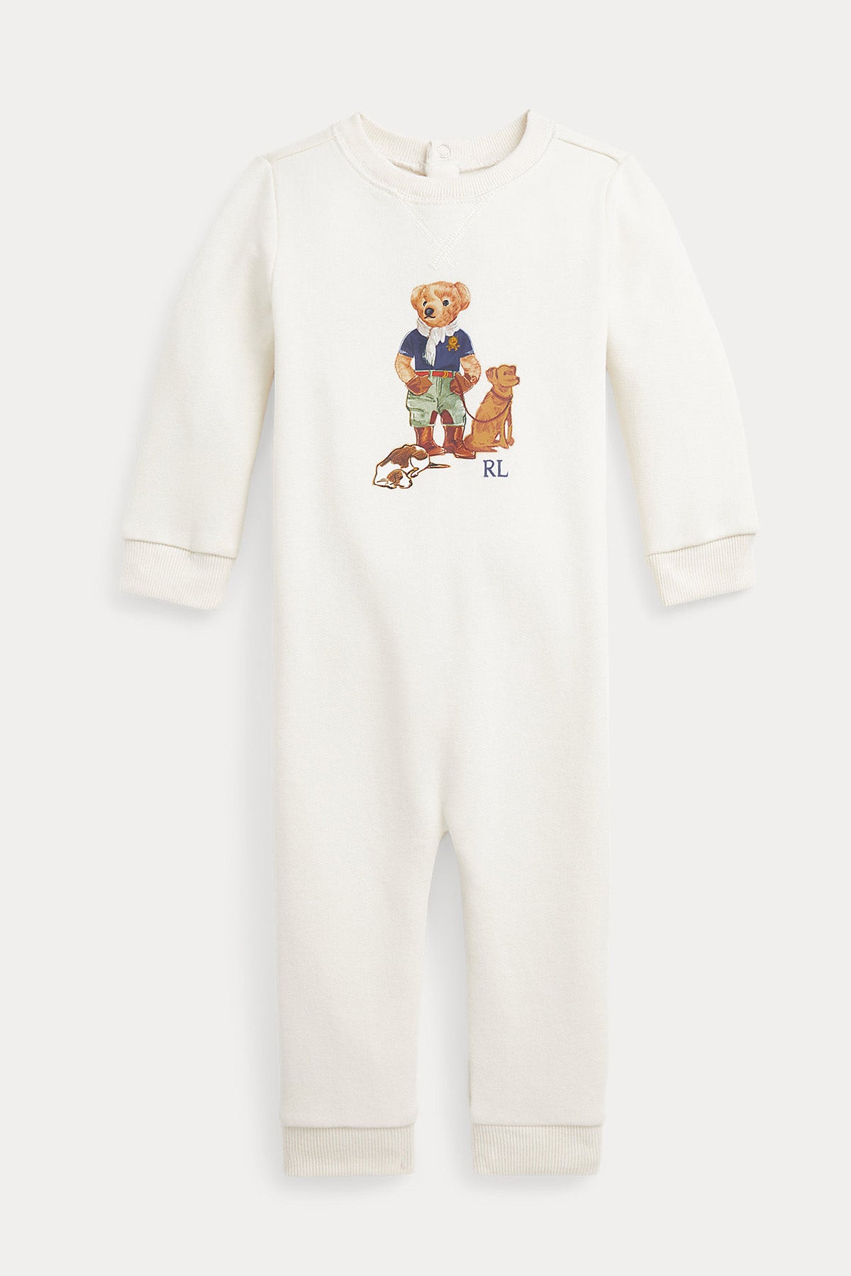 Polo Ralph Lauren Kids 3-9 Aylık Erkek Bebek Polo Bear Tulum-Libas Trendy Fashion Store