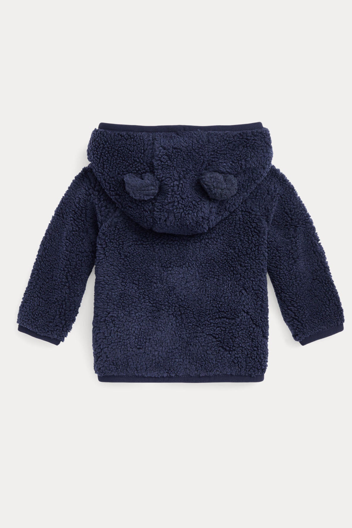Polo Ralph Lauren Kids 12 Aylık Erkek Bebek Kapüşonlu Peluş Sweatshirt Ceket-Libas Trendy Fashion Store
