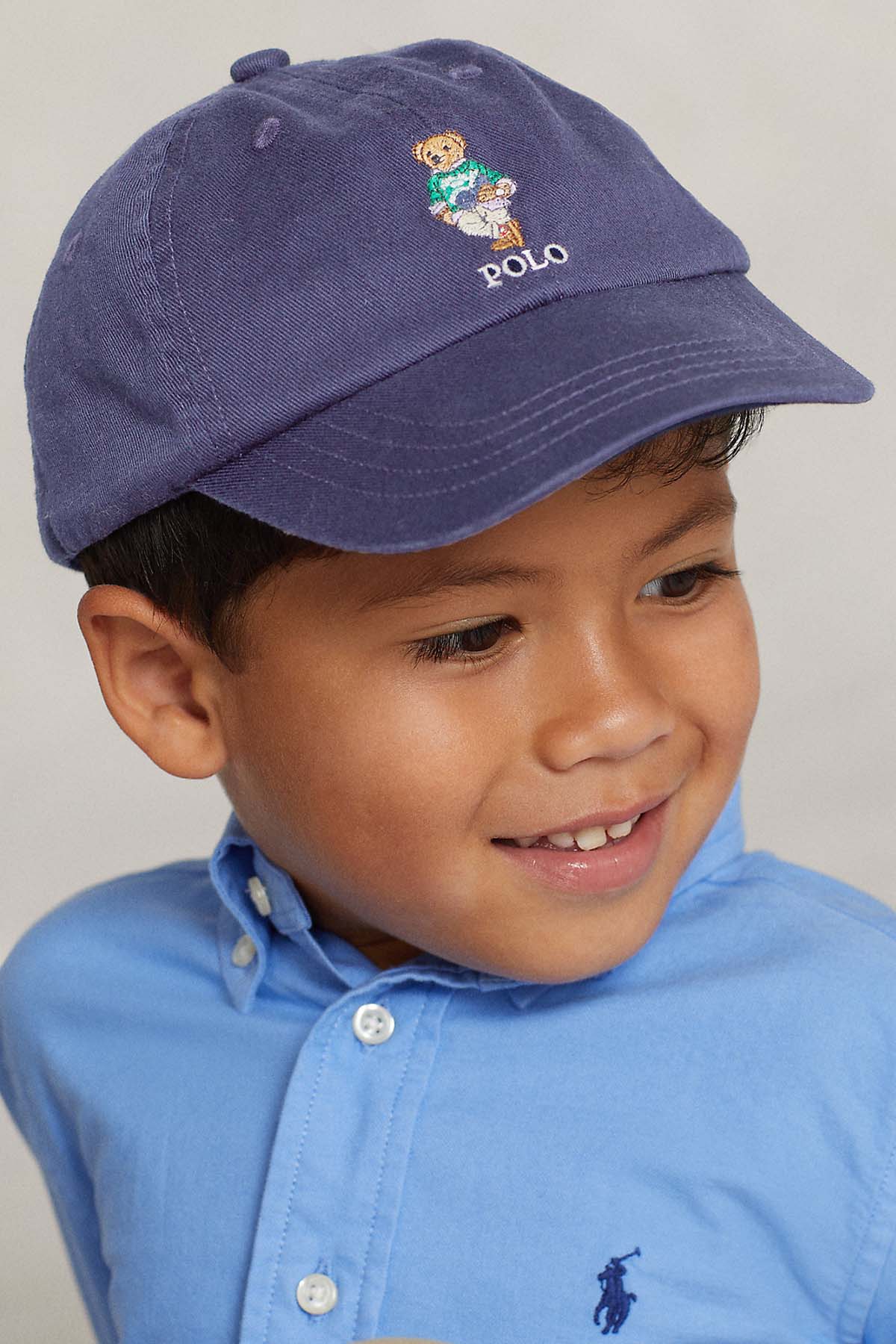 Polo Ralph Lauren Kids 4-7 Yaş Erkek Çocuk Polo Bear Şapka-Libas Trendy Fashion Store