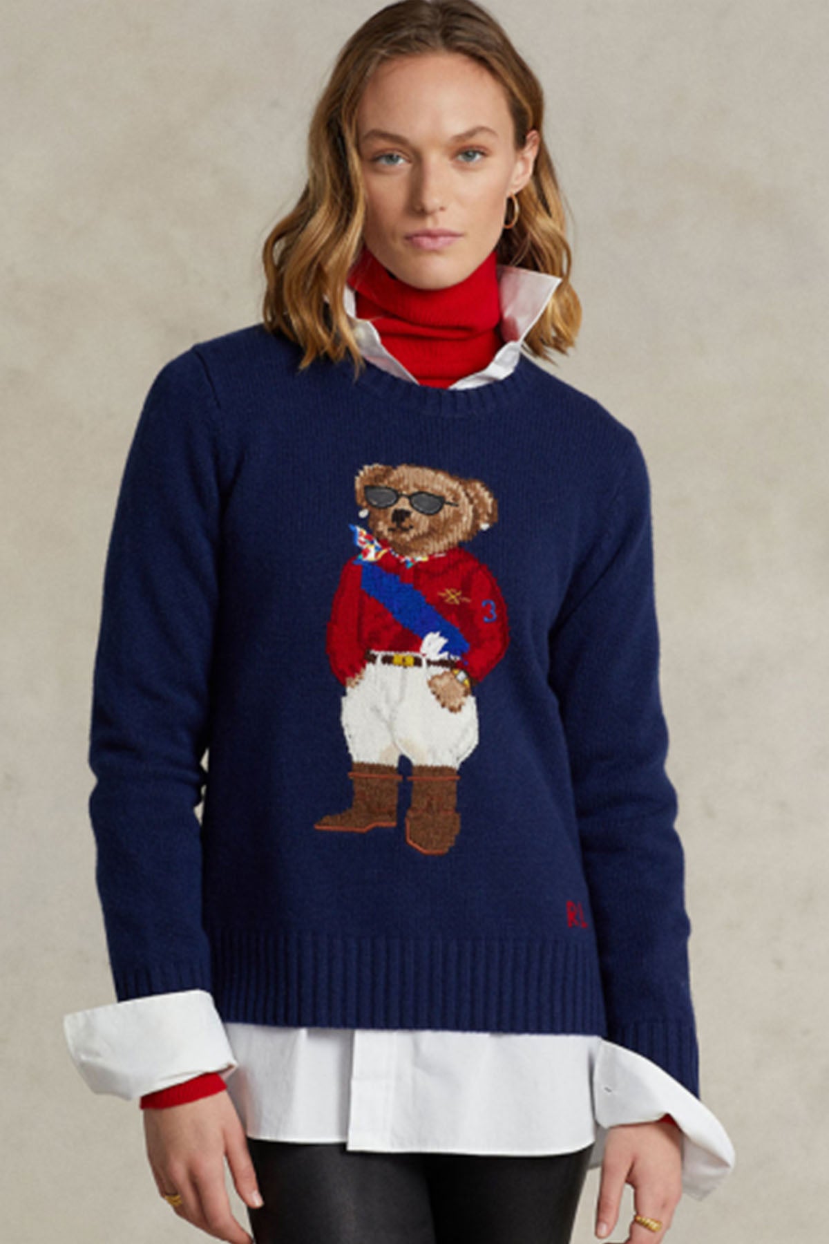 Polo Ralph Lauren Polo Bear Kaşmirli Yün Triko-Libas Trendy Fashion Store