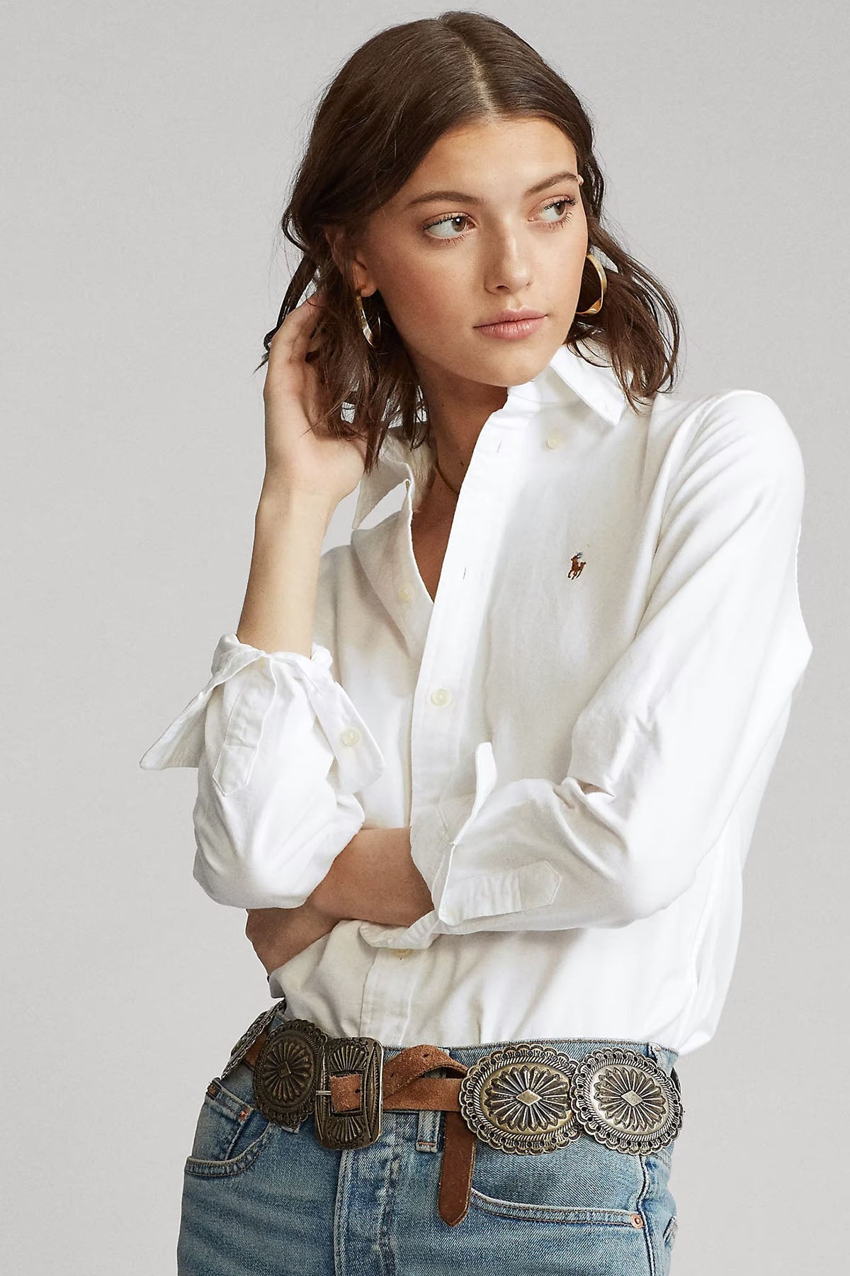 Polo Ralph Lauren Slim Fit Oxford Gömlek-Libas Trendy Fashion Store