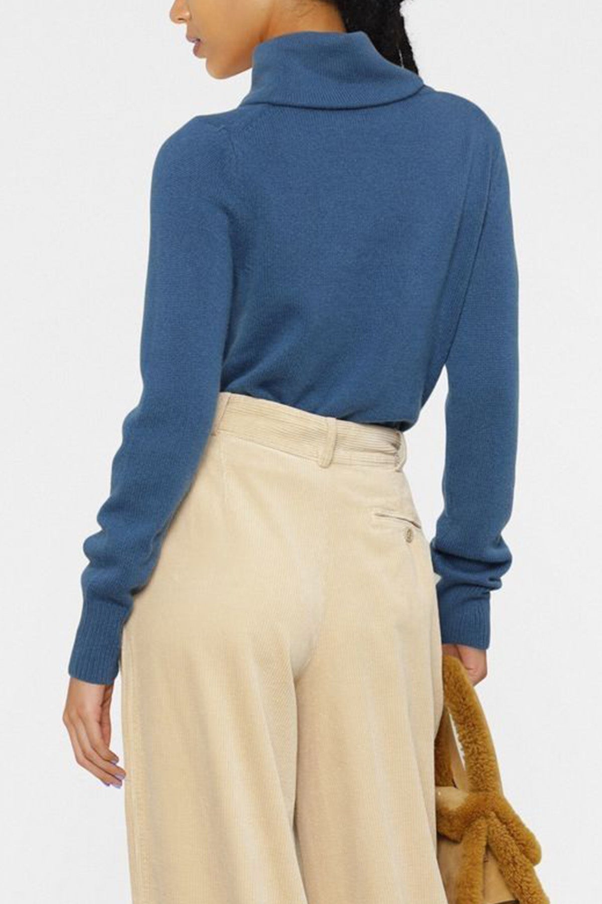 Polo Ralph Lauren Dökümlü Balıkçı Yaka Kaşmir Triko-Libas Trendy Fashion Store