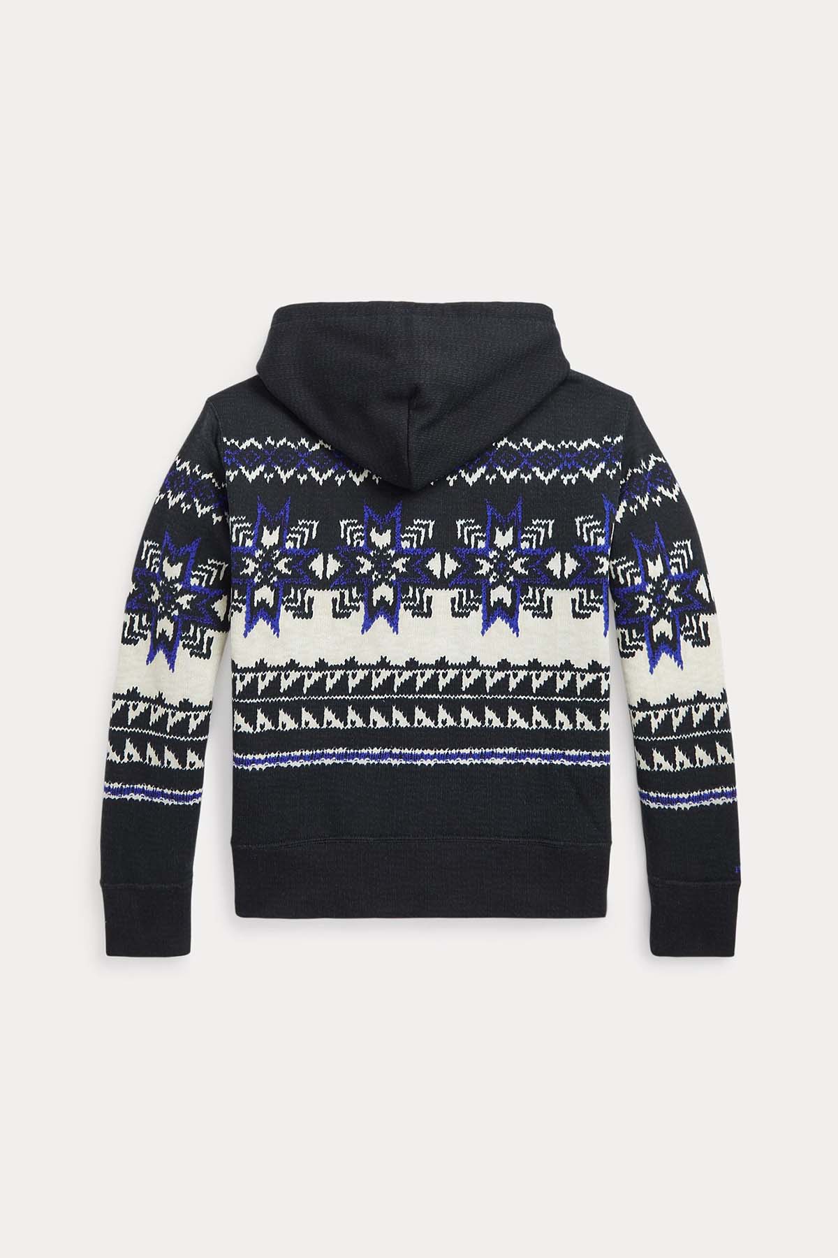 Polo Ralph Lauren Fair Isle Desenli Kapüşonlu Sweatshirt-Libas Trendy Fashion Store