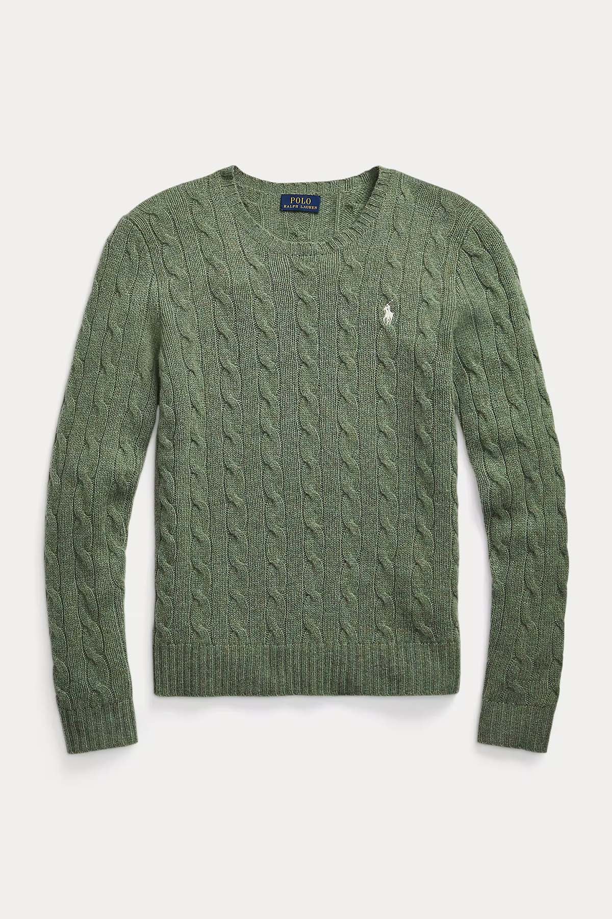 Polo Ralph Lauren Saç Örgü Kaşmirli Yün Triko-Libas Trendy Fashion Store