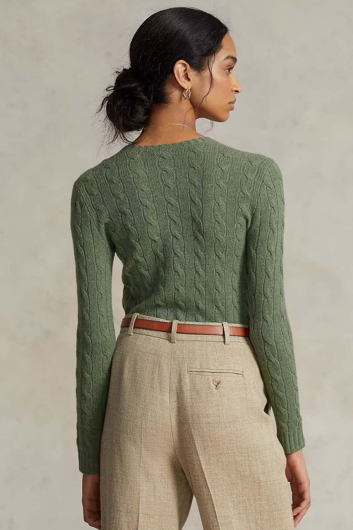 Polo Ralph Lauren Saç Örgü Kaşmirli Yün Triko-Libas Trendy Fashion Store