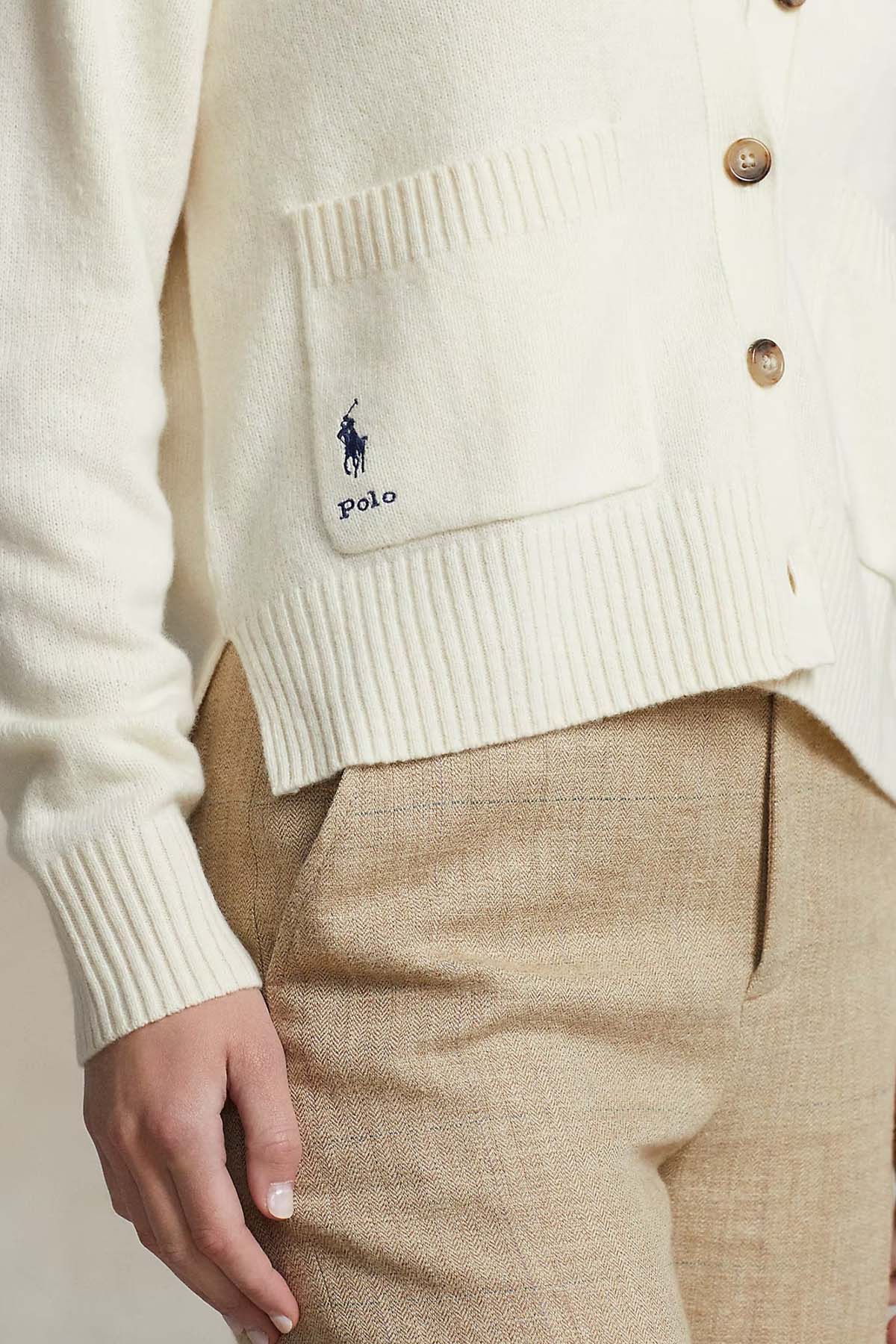 Polo Ralph Lauren Kaşmirli Yün Triko Ceket-Libas Trendy Fashion Store