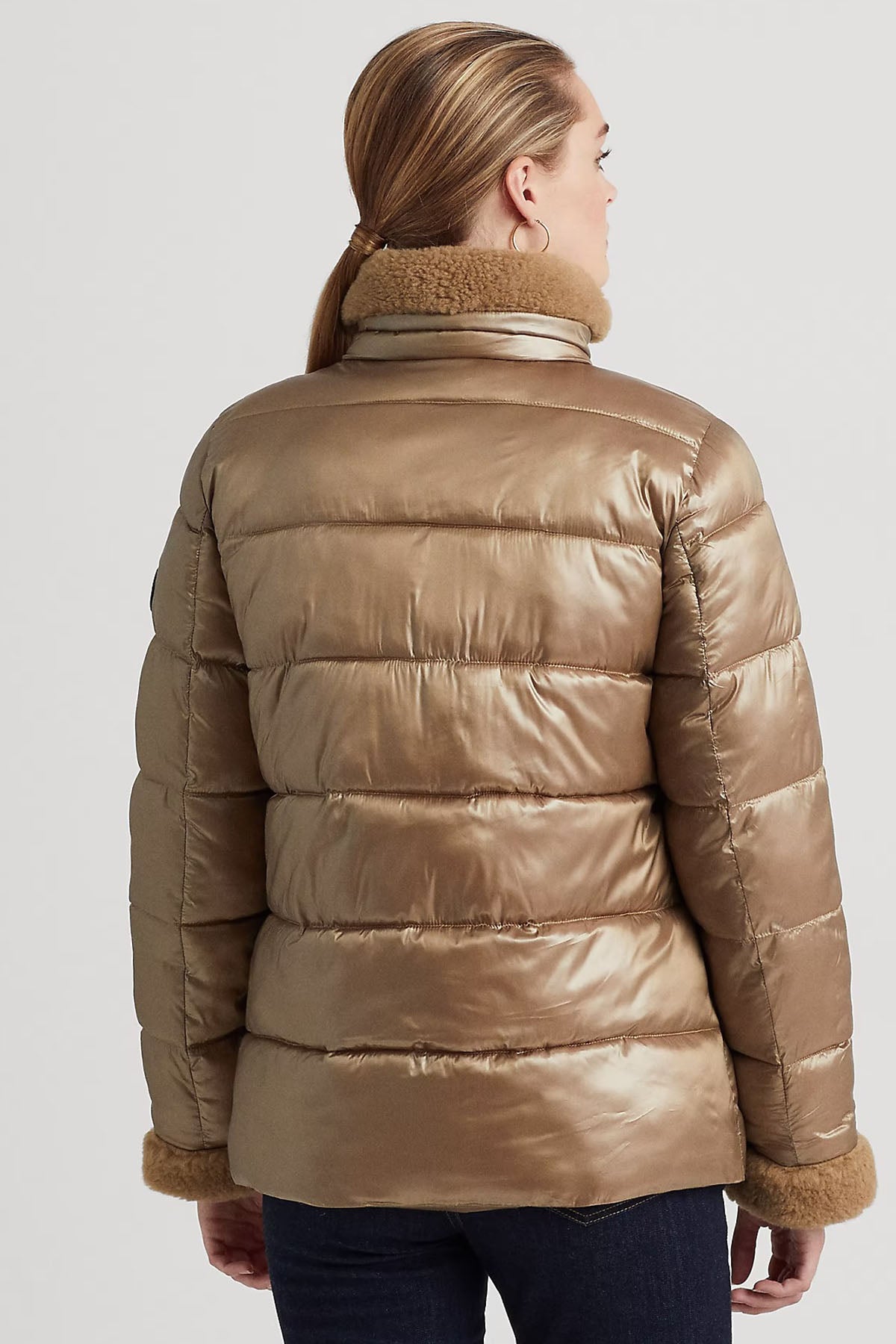 Polo Ralph Lauren Kürk Detaylı Puffer Mont-Libas Trendy Fashion Store