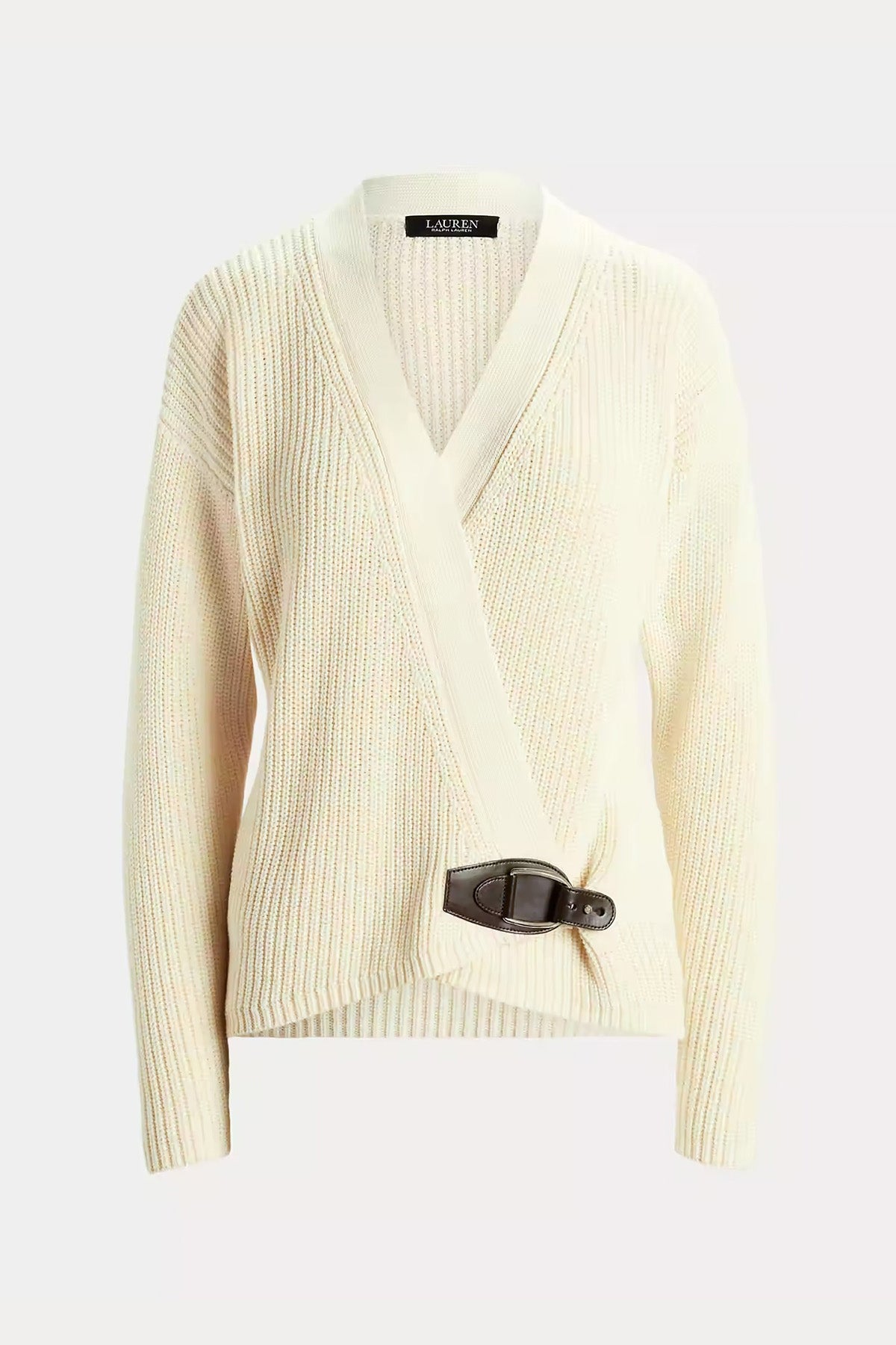 Polo Ralph Lauren Derin V Yaka Kemerli Örgü Triko Ceket-Libas Trendy Fashion Store