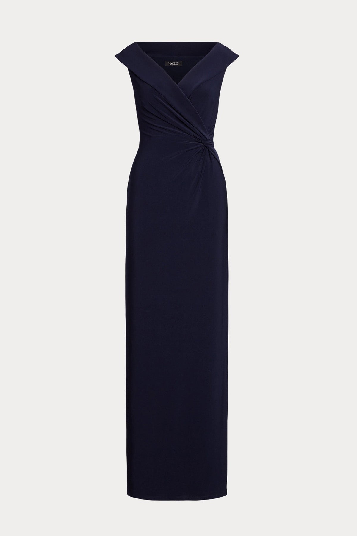 Polo Ralph Lauren V Yaka Maxi Abiye Elbise-Libas Trendy Fashion Store