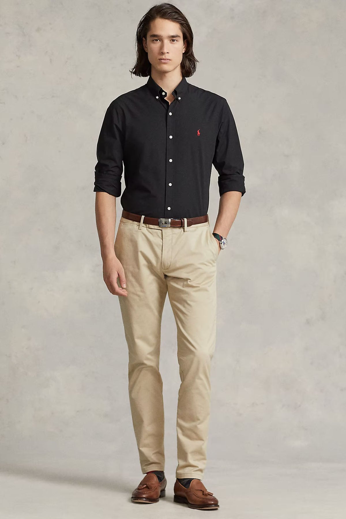 Polo Ralph Lauren Custom Fit Streç Gömlek-Libas Trendy Fashion Store