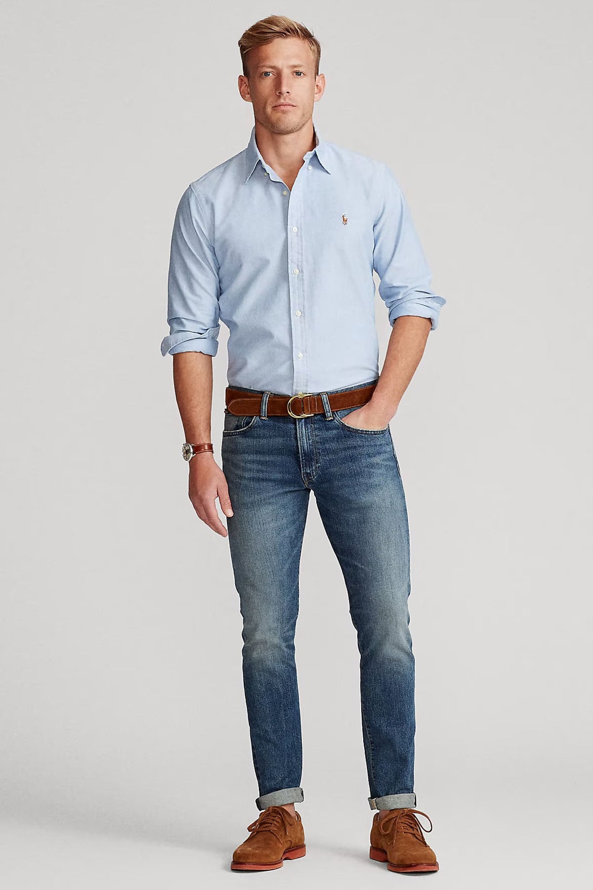 Polo Ralph Lauren Custom Fit Oxford Gömlek-Libas Trendy Fashion Store