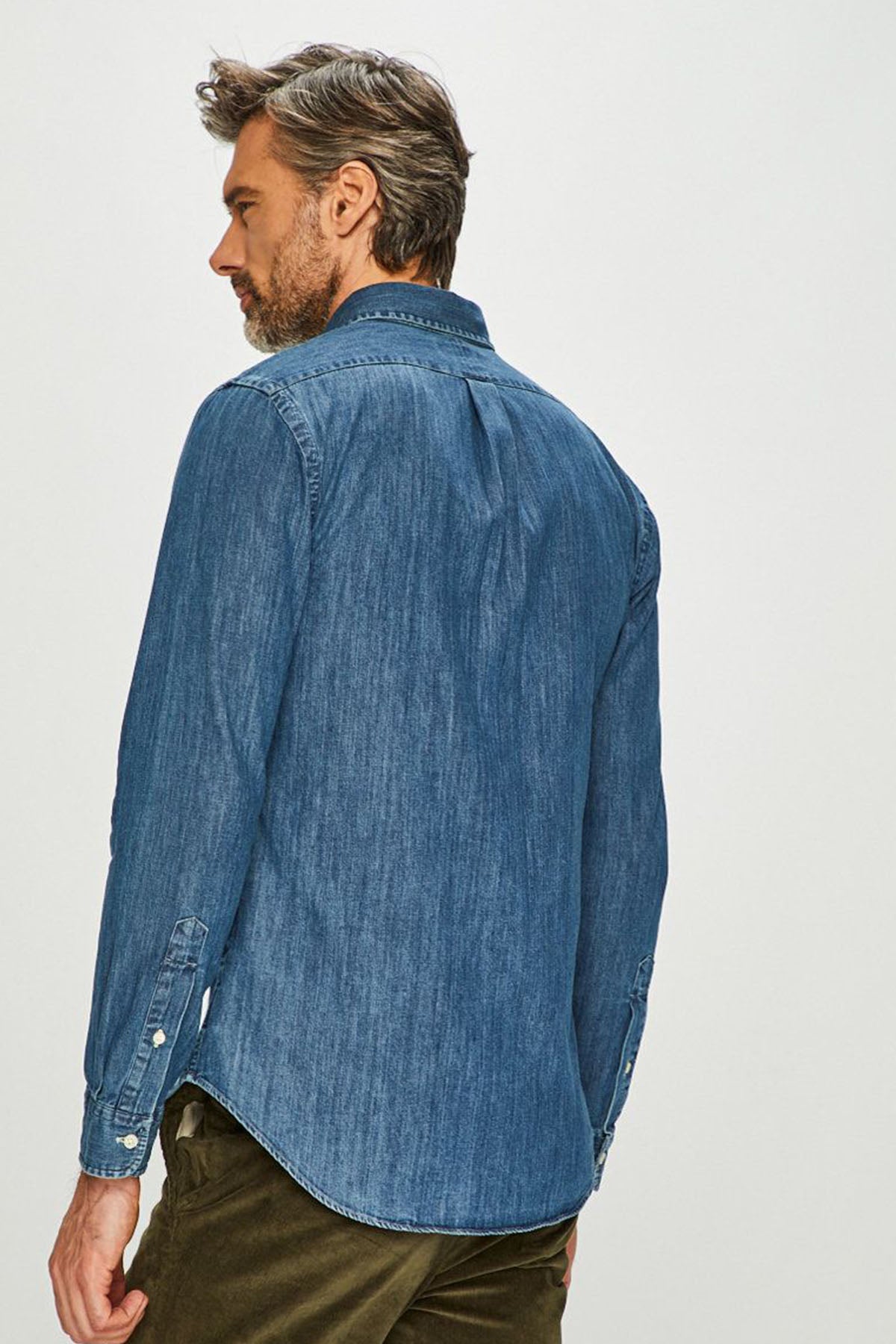 Polo Ralph Lauren Slim Fit Denim Gömlek-Libas Trendy Fashion Store