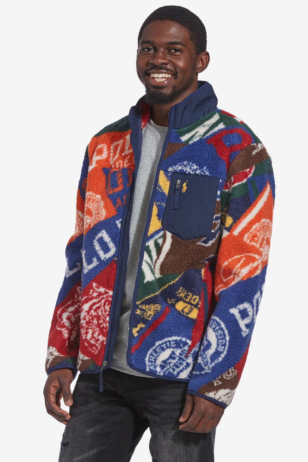 Polo Ralph Lauren Logolu Polar Sweatshirt Ceket-Libas Trendy Fashion Store