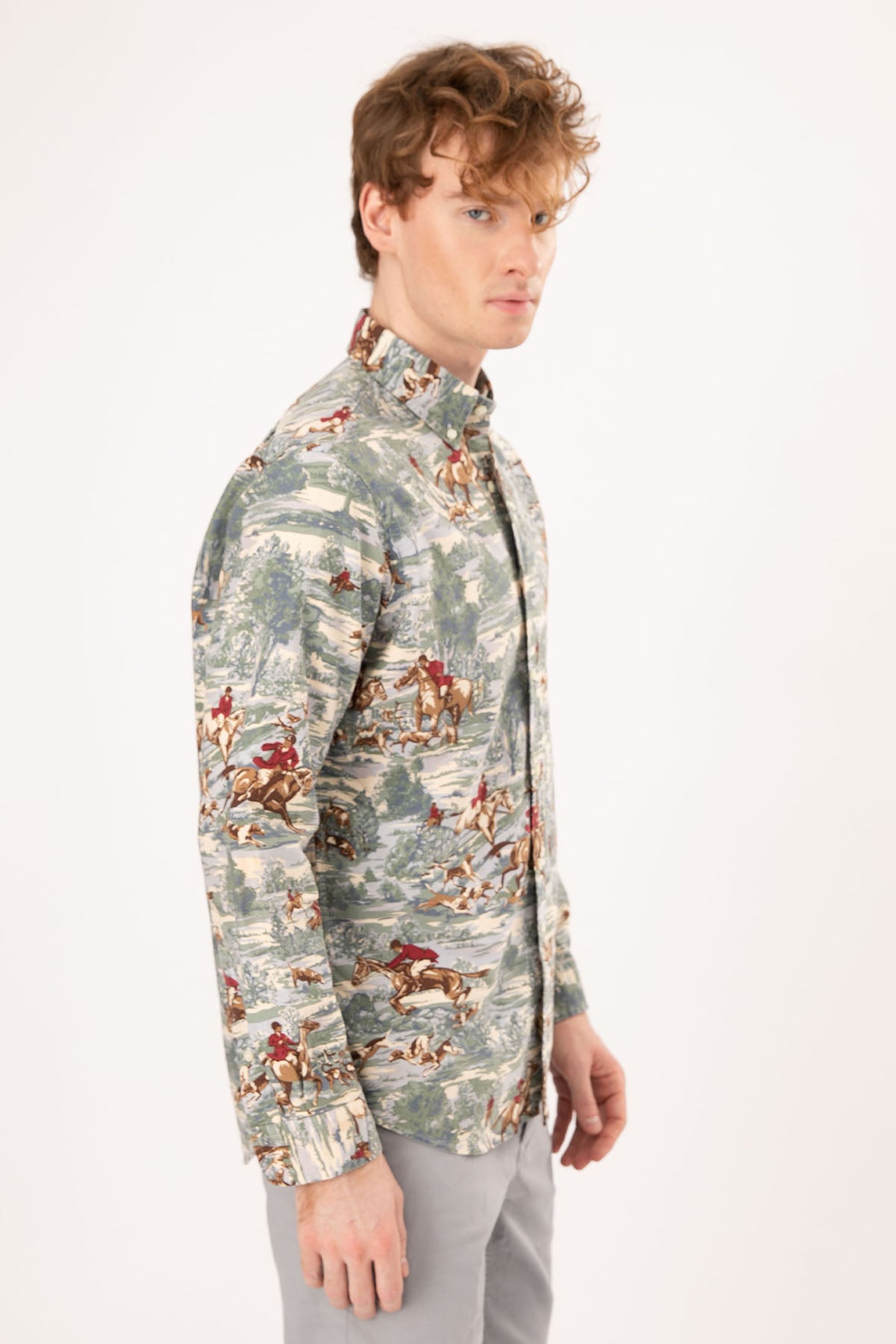 Polo Ralph Lauren Classic Fit Binici Temalı Gömlek-Libas Trendy Fashion Store