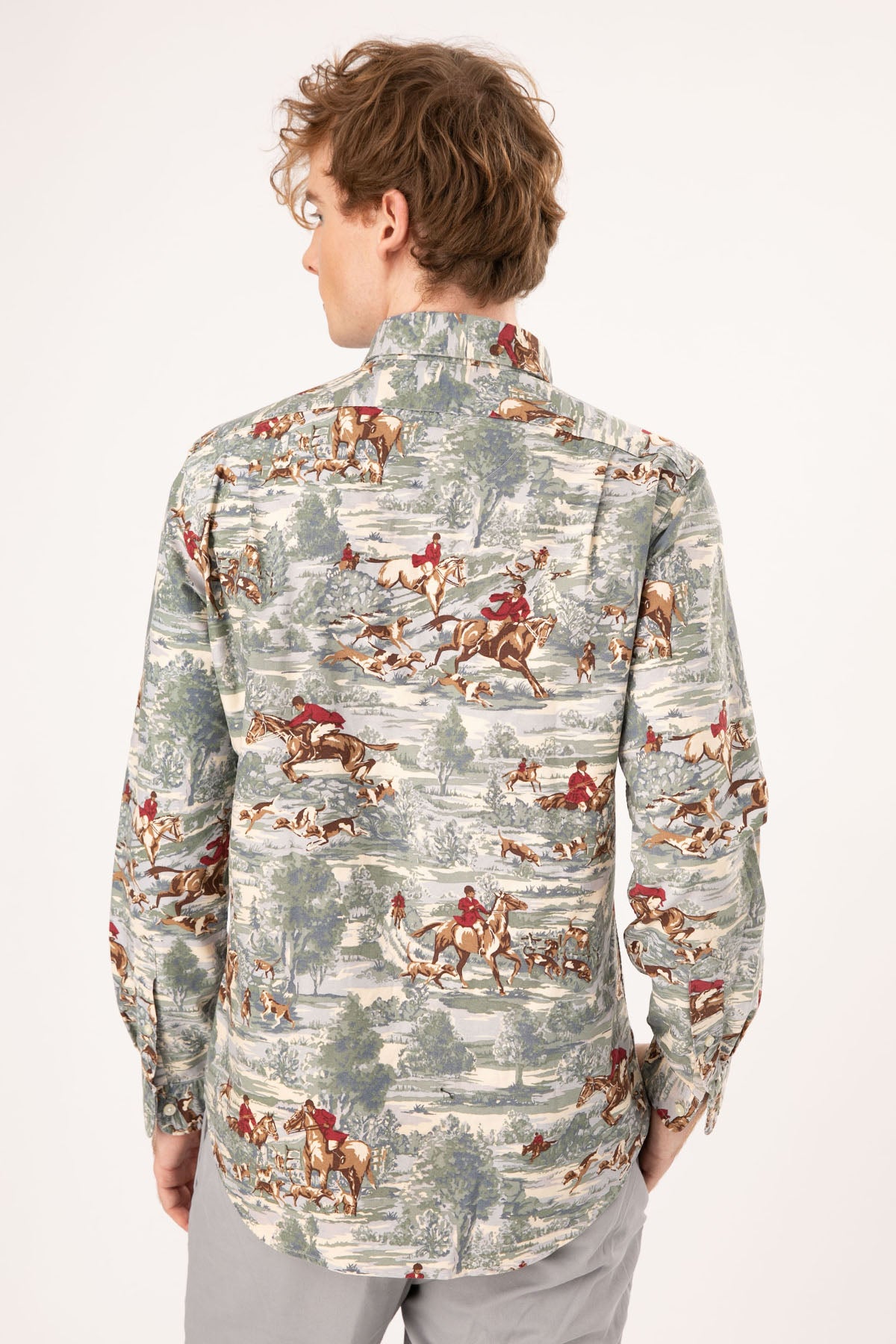 Polo Ralph Lauren Classic Fit Binici Temalı Gömlek-Libas Trendy Fashion Store