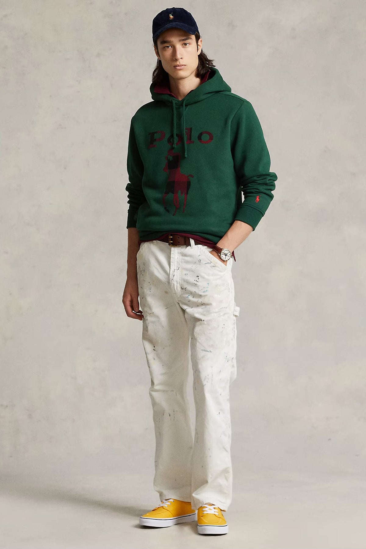 Polo Ralph Lauren Big Pony Logolu Kapüşonlu Sweatshirt-Libas Trendy Fashion Store