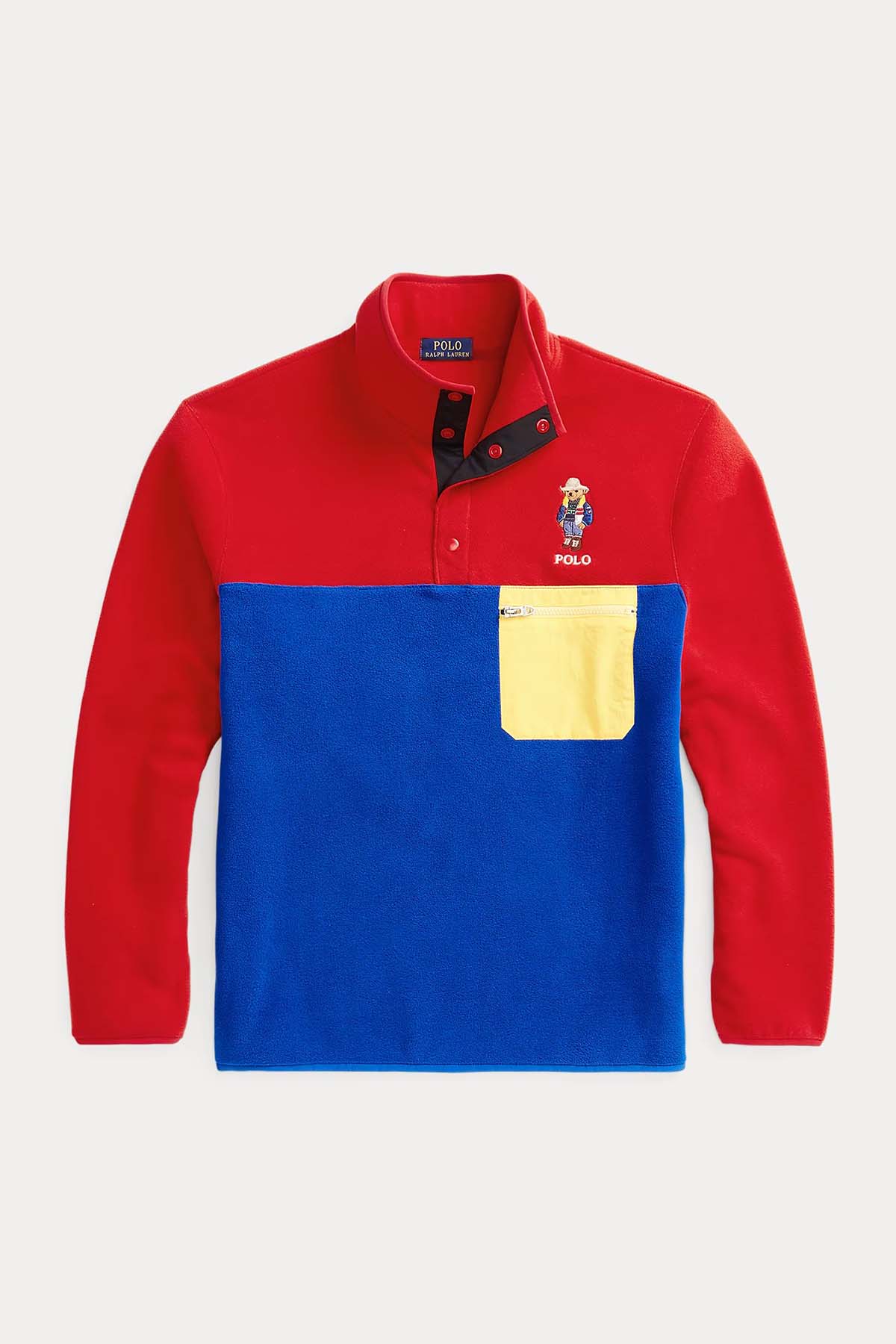 Polo Ralph Lauren Polo Bear Dik Yaka Yarım Fermuarlı Polar Sweatshirt-Libas Trendy Fashion Store