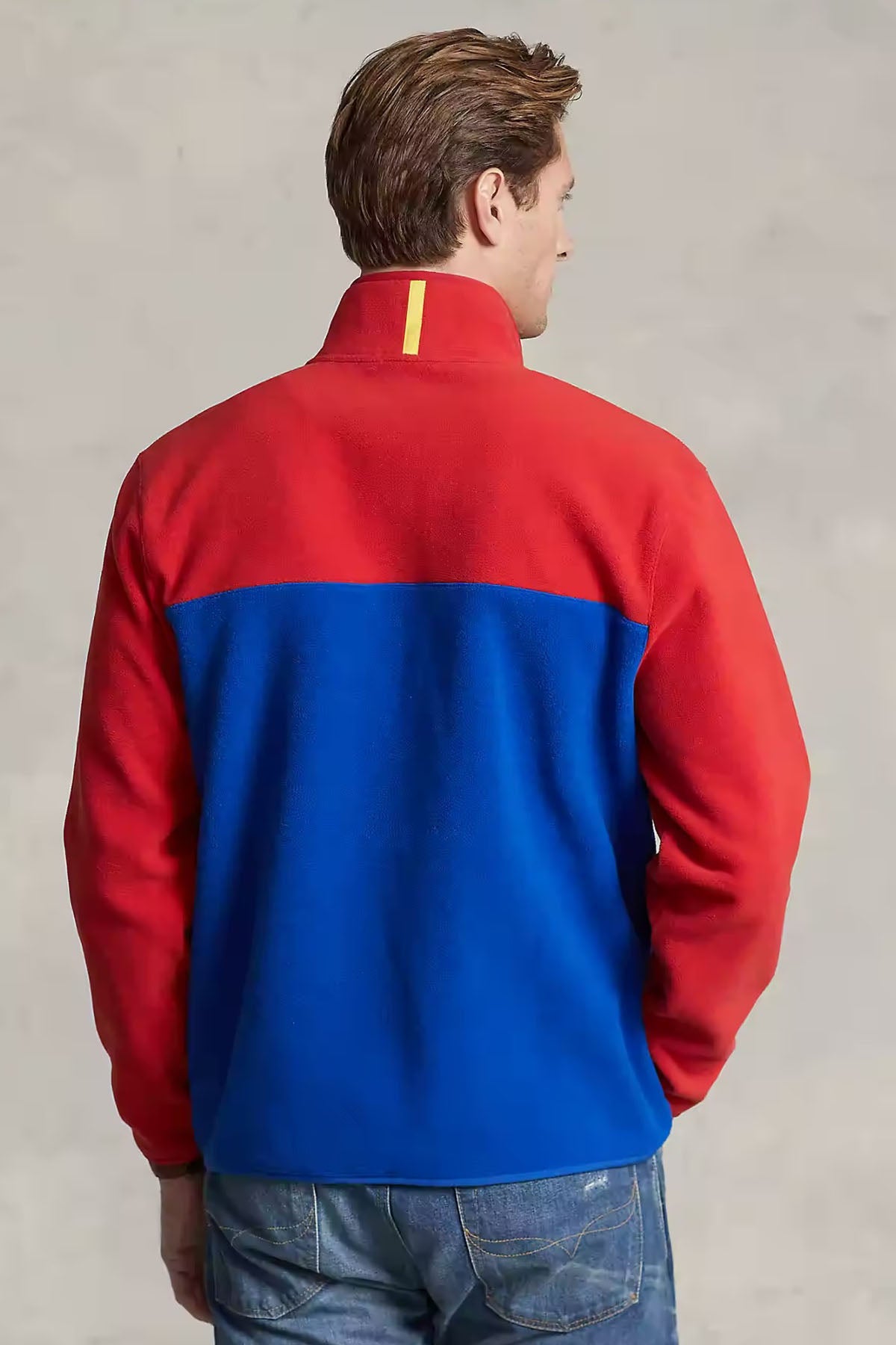 Polo Ralph Lauren Polo Bear Dik Yaka Yarım Fermuarlı Polar Sweatshirt-Libas Trendy Fashion Store