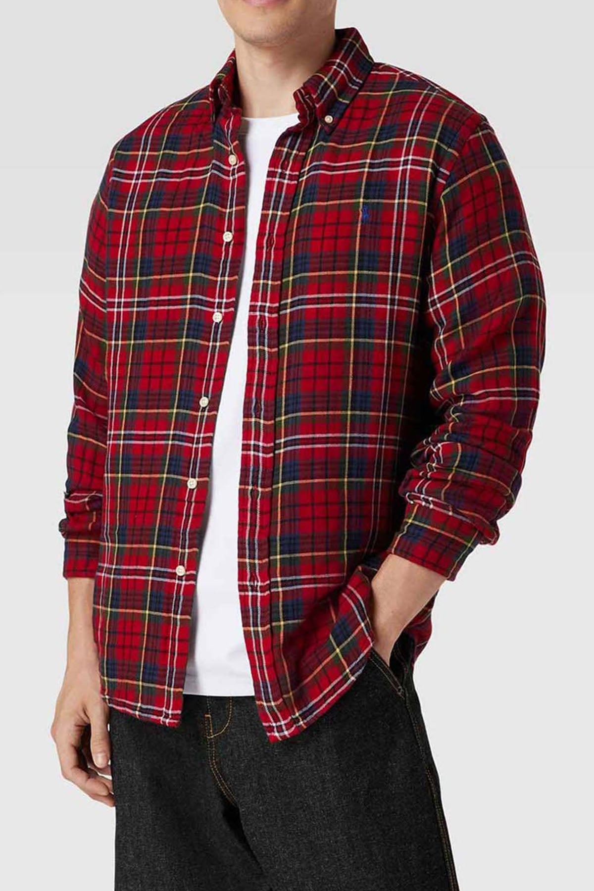 Polo Ralph Lauren Custom Fit Ekose Desenli Gömlek-Libas Trendy Fashion Store