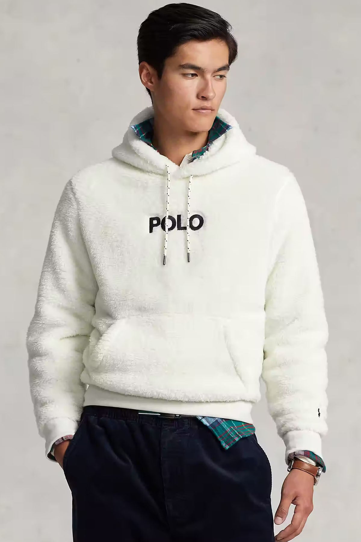 Polo Ralph Lauren Kapüşonlu Peluş Logo Sweatshirt-Libas Trendy Fashion Store