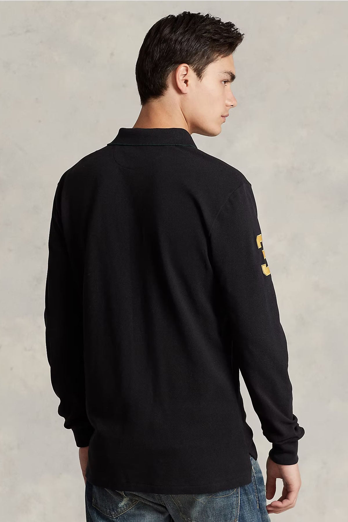 Polo Ralph Lauren Custom Slim Fit Triple Pony Polo Yaka T-Shirt-Libas Trendy Fashion Store