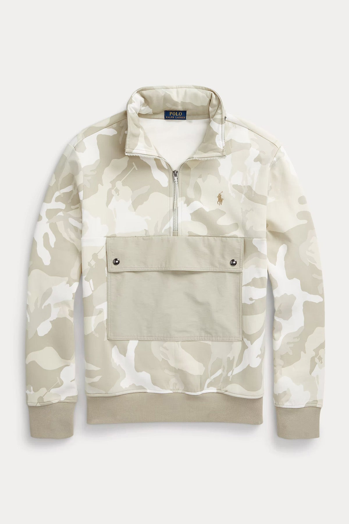 Polo Ralph Lauren Kamuflaj Desen Kanguru Cepli Sweatshirt-Libas Trendy Fashion Store