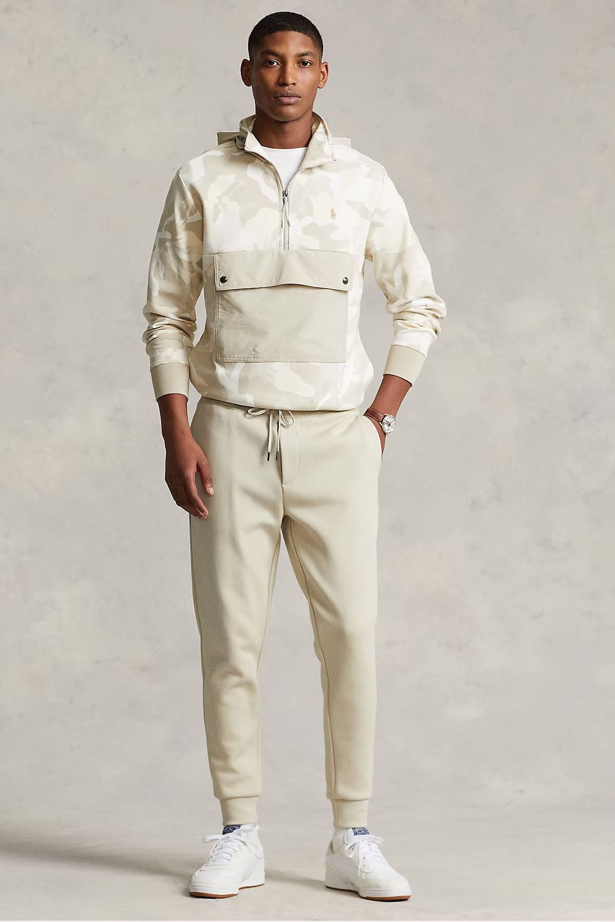 Polo Ralph Lauren Kamuflaj Desen Kanguru Cepli Sweatshirt-Libas Trendy Fashion Store