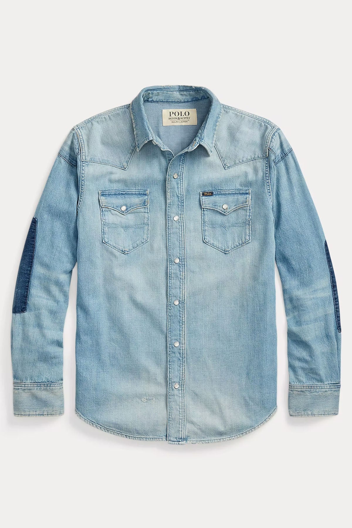 Polo Ralph Lauren Yıkamalı Denim Gömlek-Libas Trendy Fashion Store