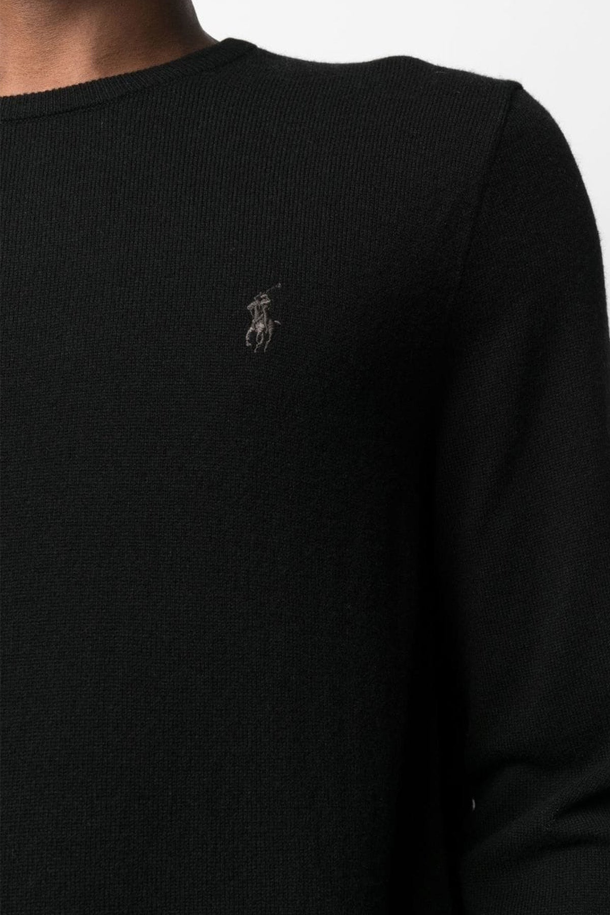 Polo Ralph Lauren Yuvarlak Yaka Yün Triko-Libas Trendy Fashion Store