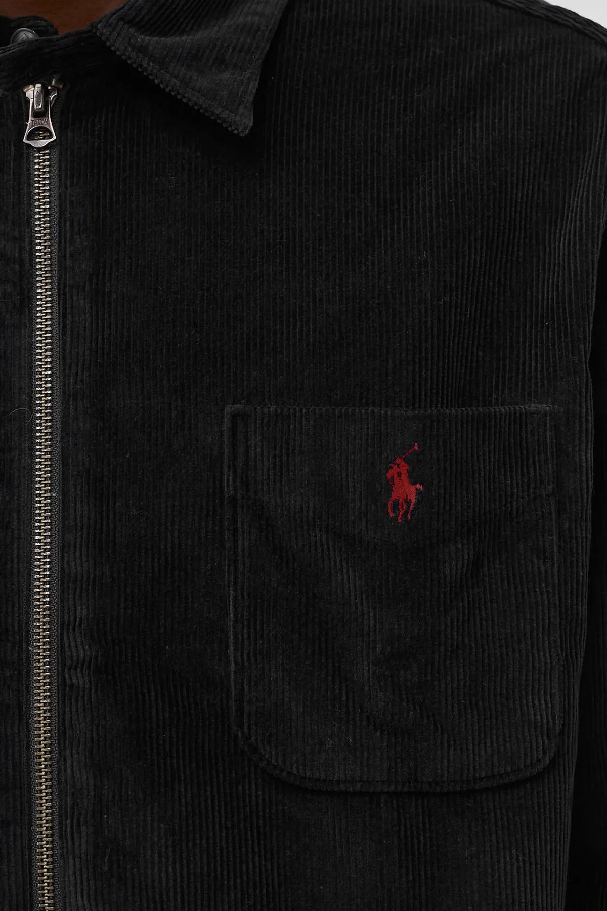 Polo Ralph Lauren Fitilli Kadife Fermuarlı Gömlek Ceket-Libas Trendy Fashion Store