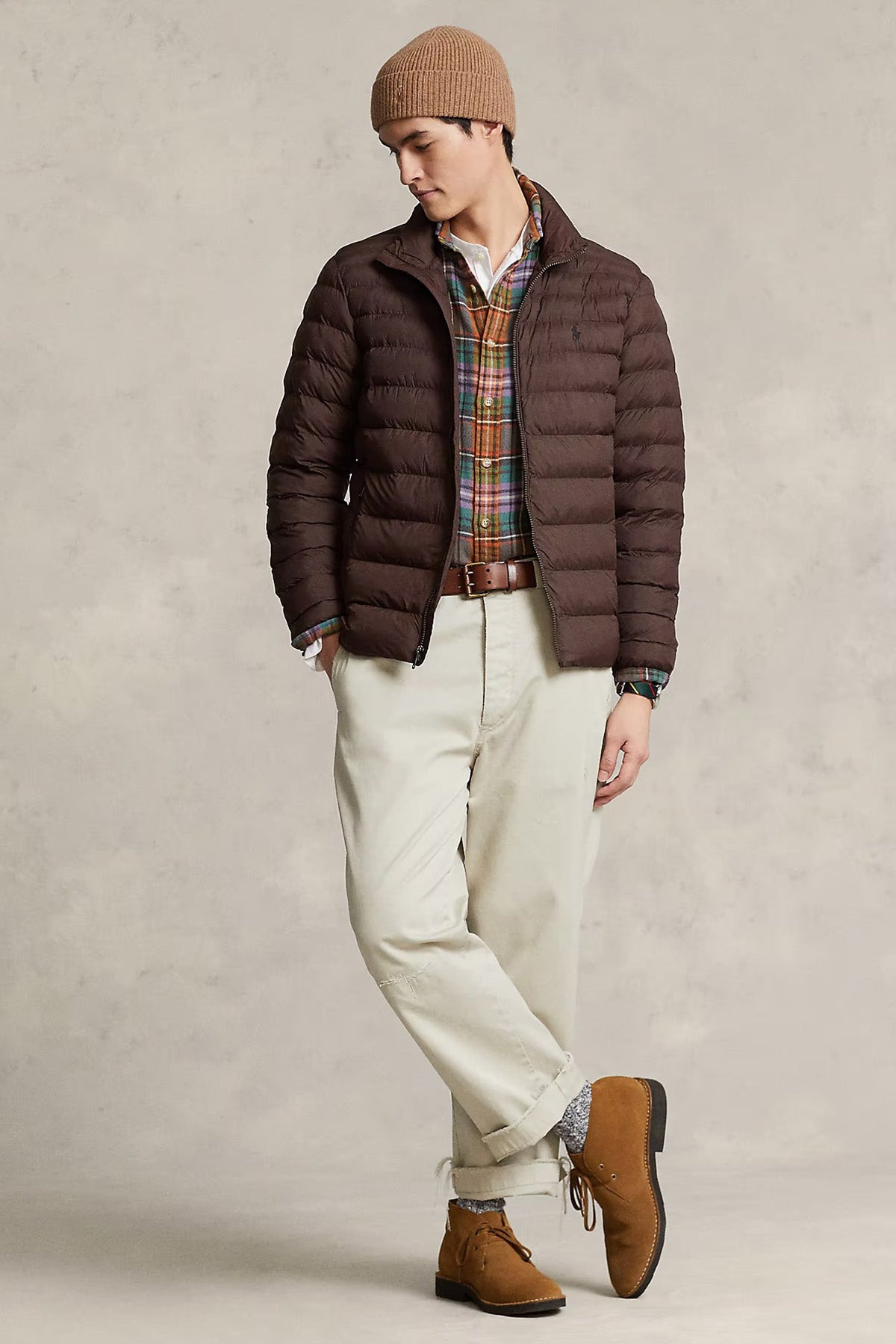 Polo Ralph Lauren Dik Yaka Puffer Mont-Libas Trendy Fashion Store