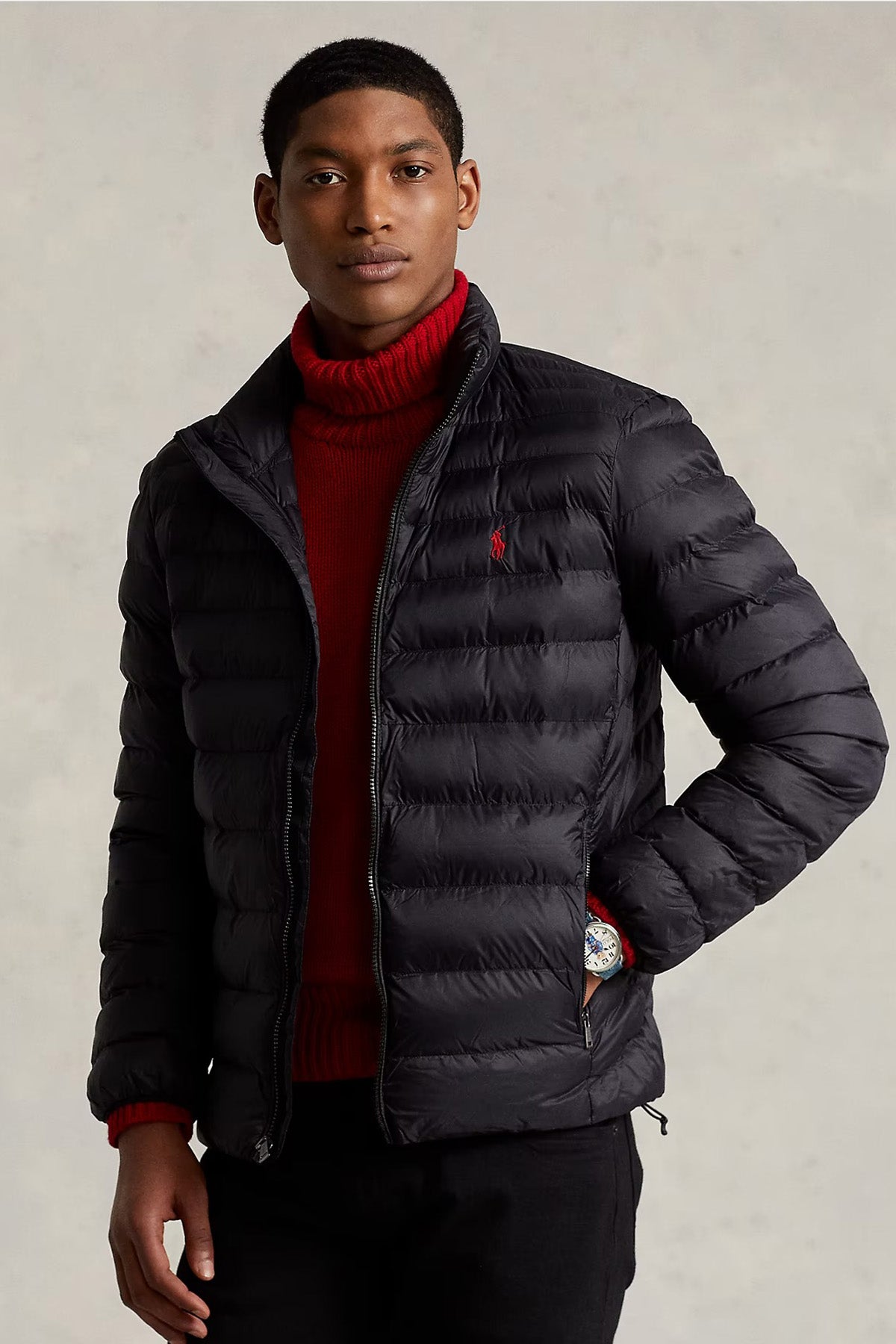Polo Ralph Lauren Dik Yaka Puffer Mont-Libas Trendy Fashion Store