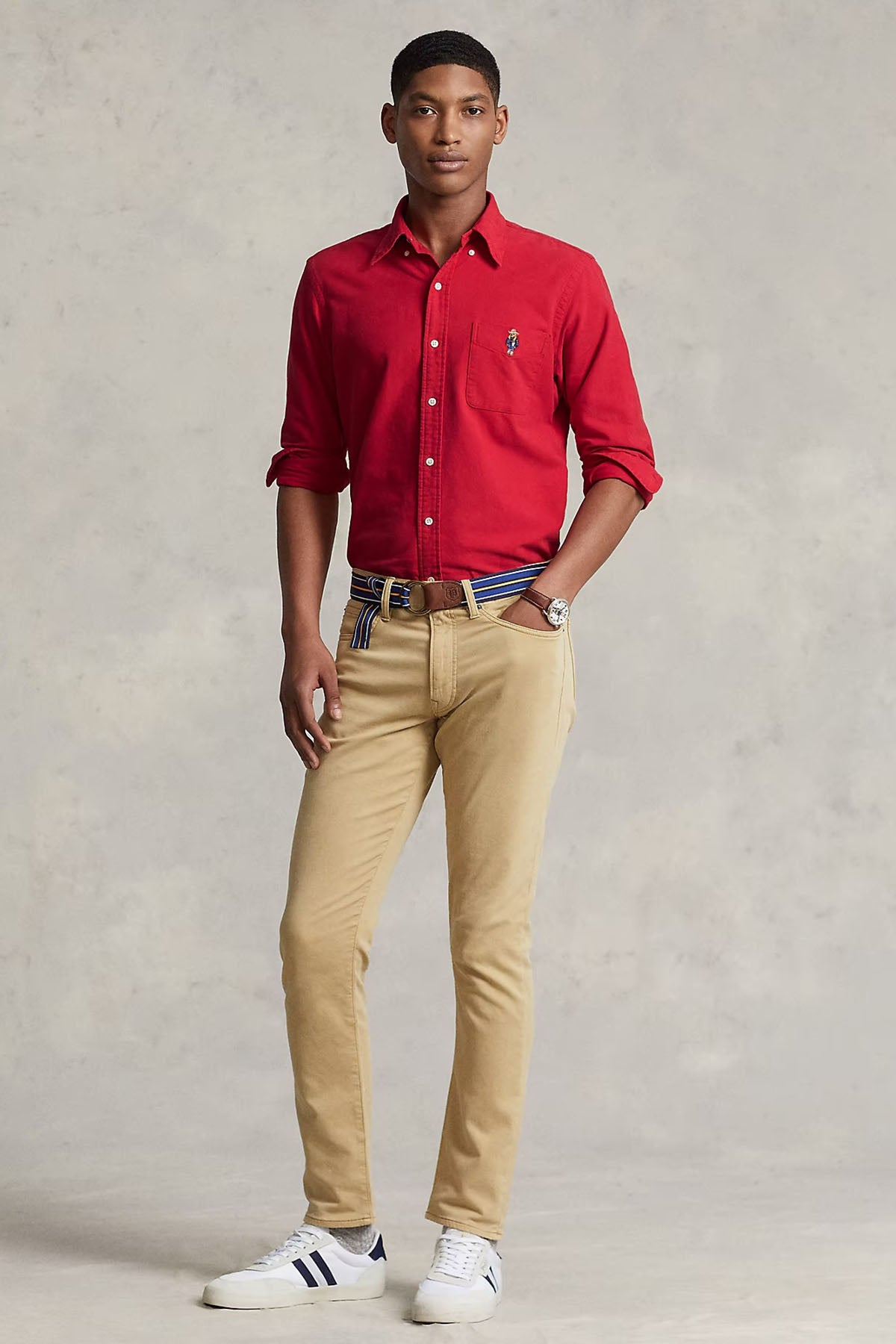 Polo Ralph Lauren Custom Fit Polo Bear Gömlek-Libas Trendy Fashion Store