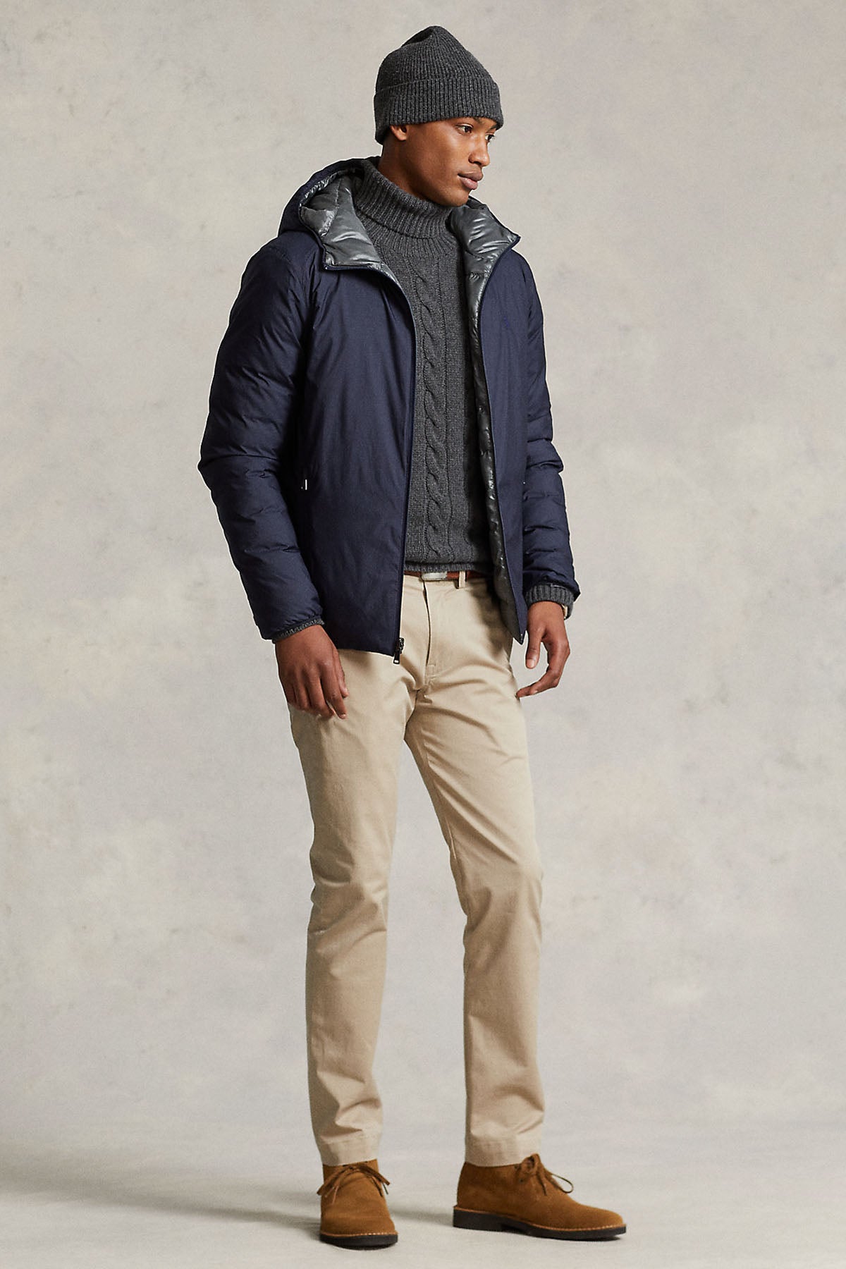 Polo Ralph Lauren Çift Taraflı Kapüşonlu Puffer Mont-Libas Trendy Fashion Store