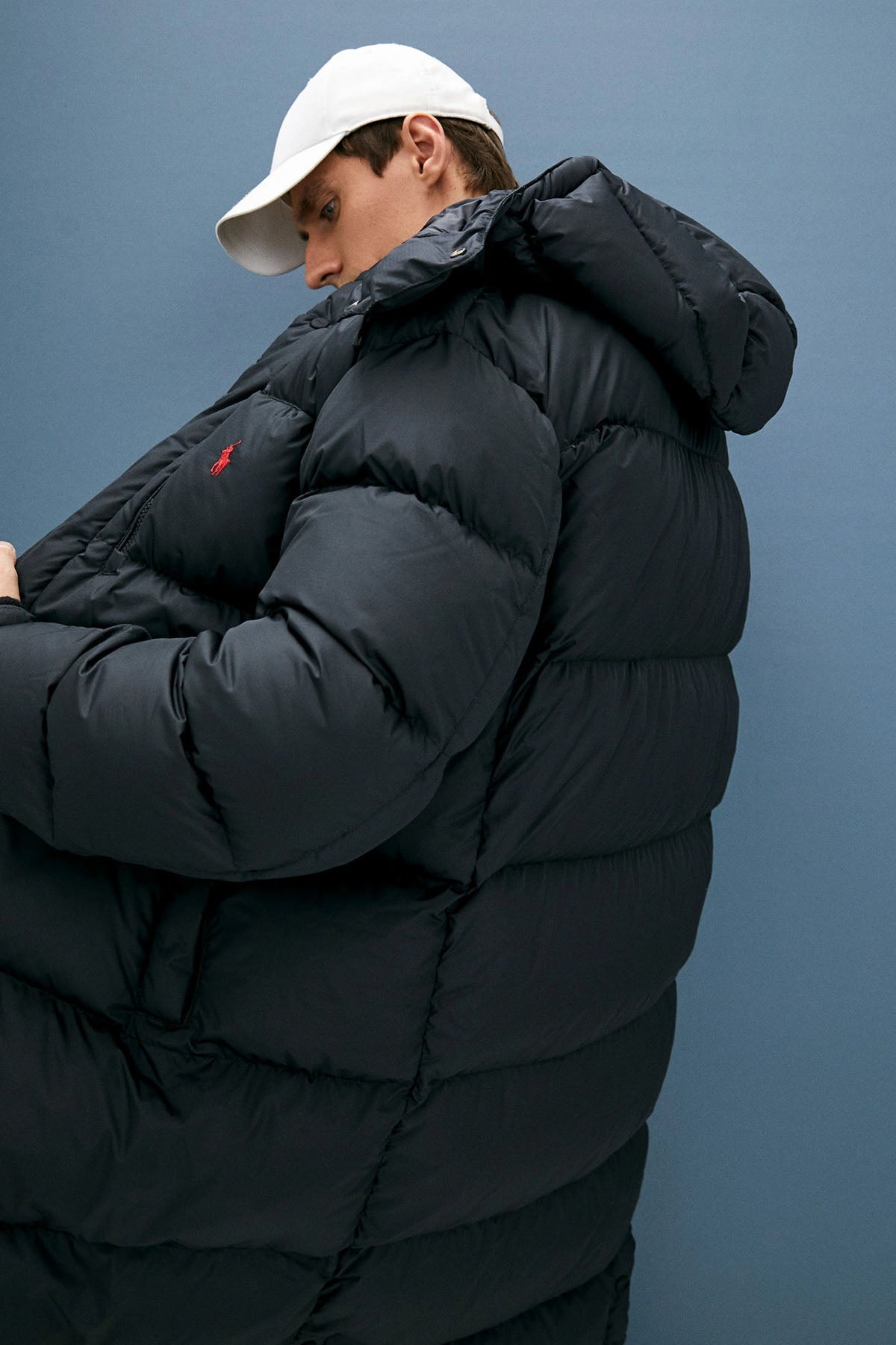 Polo Ralph Lauren Kapüşonlu Uzun Puffer Mont-Libas Trendy Fashion Store