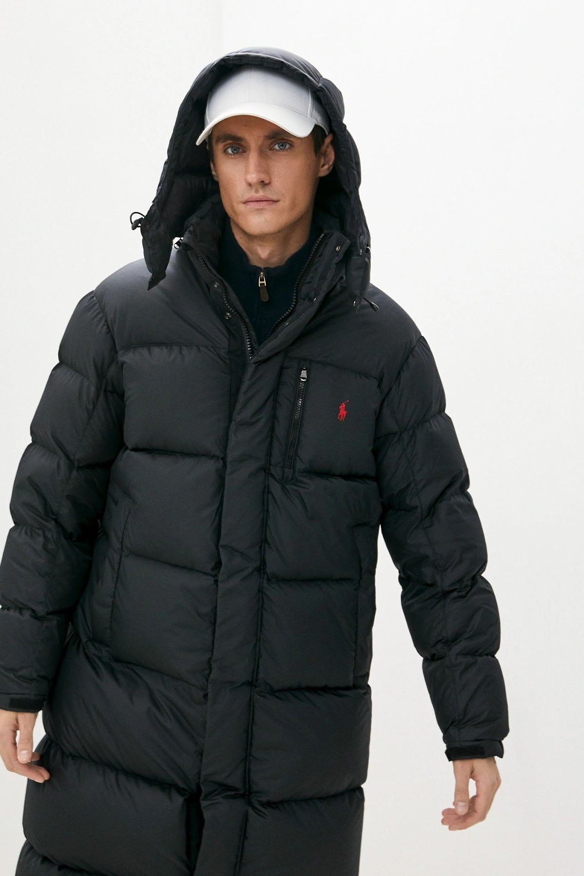 Polo Ralph Lauren Kapüşonlu Uzun Puffer Mont-Libas Trendy Fashion Store