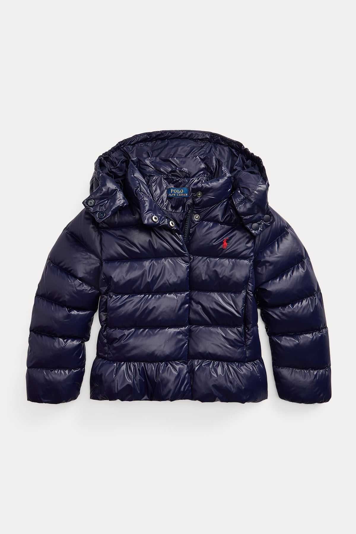 Polo Ralph Lauren Kids 4 Yaş Kız Çocuk Kapüşonlu Puffer Mont-Libas Trendy Fashion Store
