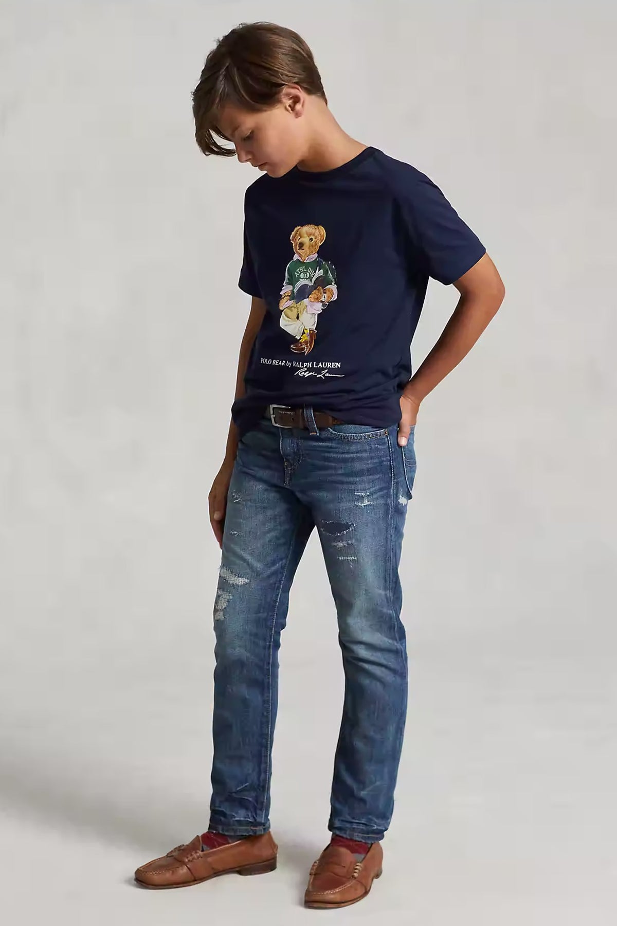 Polo Ralph Lauren Kids S-L Beden Erkek Çocuk Polo Bear T-shirt-Libas Trendy Fashion Store