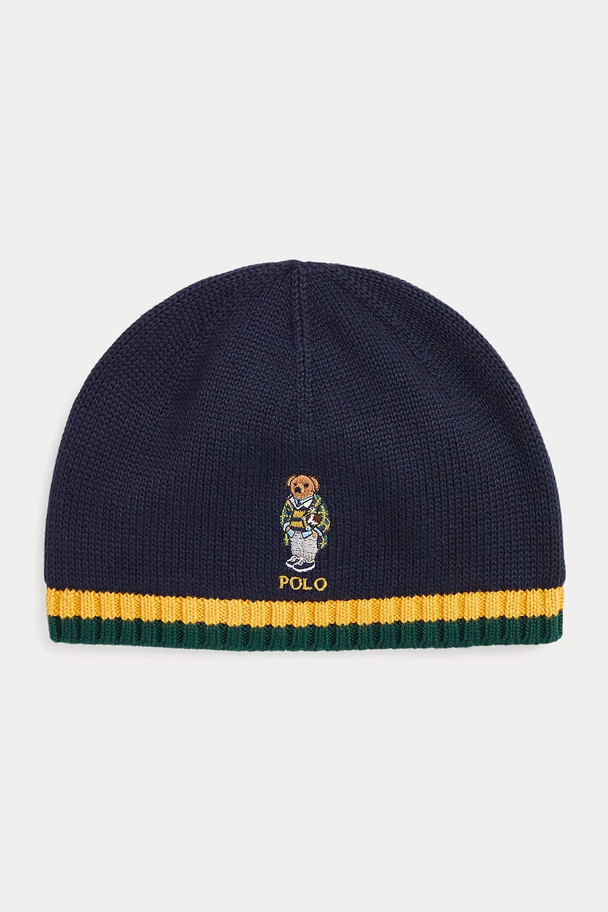 Polo Ralph Lauren Kids 4-7 Yaş Unisex Çocuk Örgü Polo Bear Bere-Libas Trendy Fashion Store