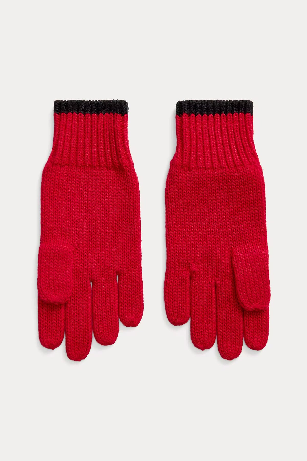 Polo Ralph Lauren Kids 4-7 Yaş Unisex Çocuk Yün Örgü Polo Bear Eldiven-Libas Trendy Fashion Store