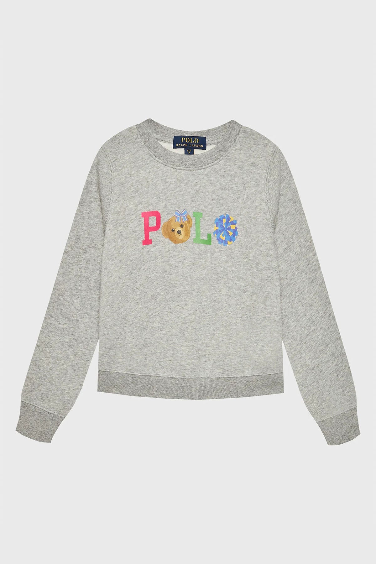 Polo Ralph Lauren Kids 5-6 Yaş Kız Çocuk Polo Bear Sweatshirt-Libas Trendy Fashion Store